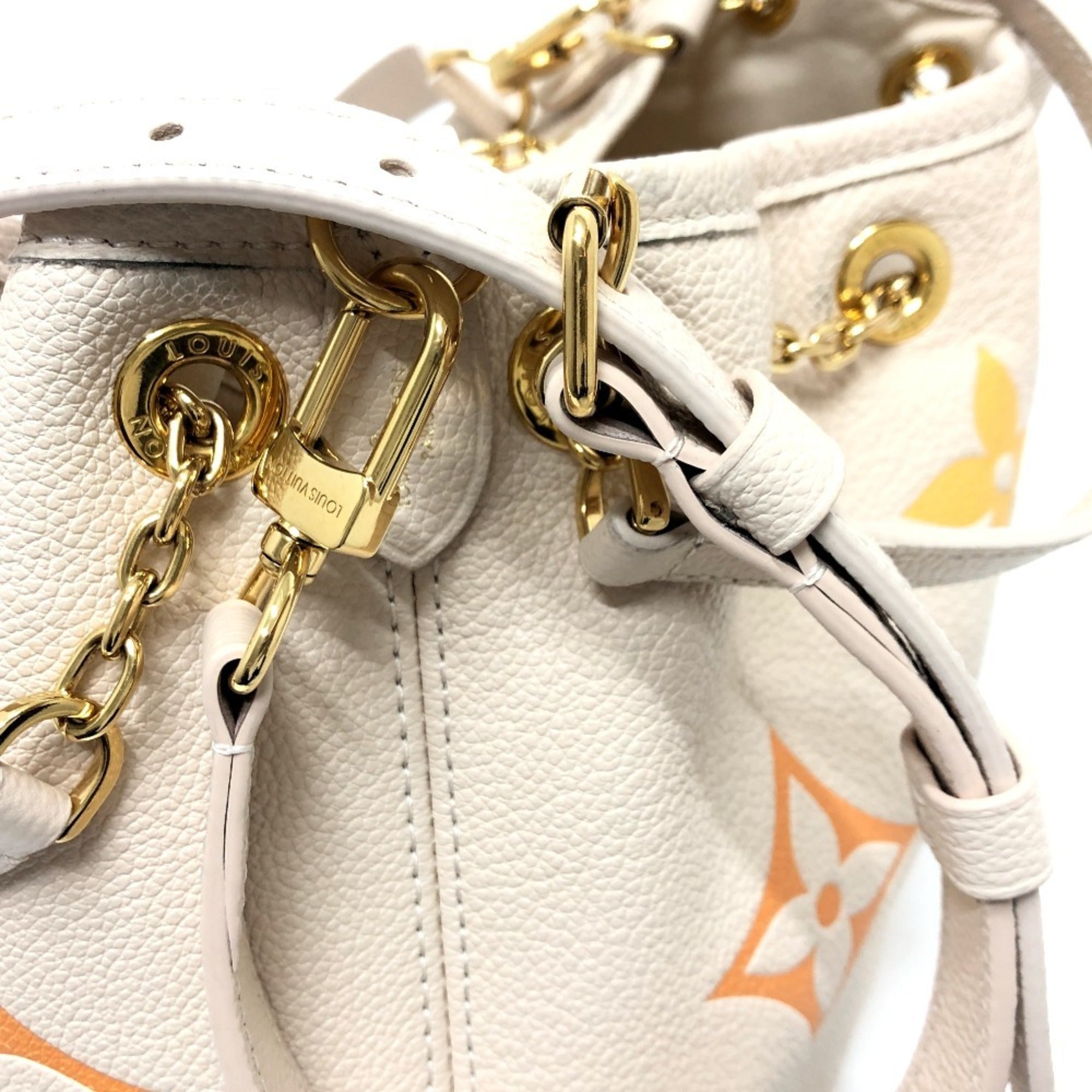Louis Vuitton Monogram Impression Beige Monogram Empreinte Handbag Pouch (Pre-Owned)