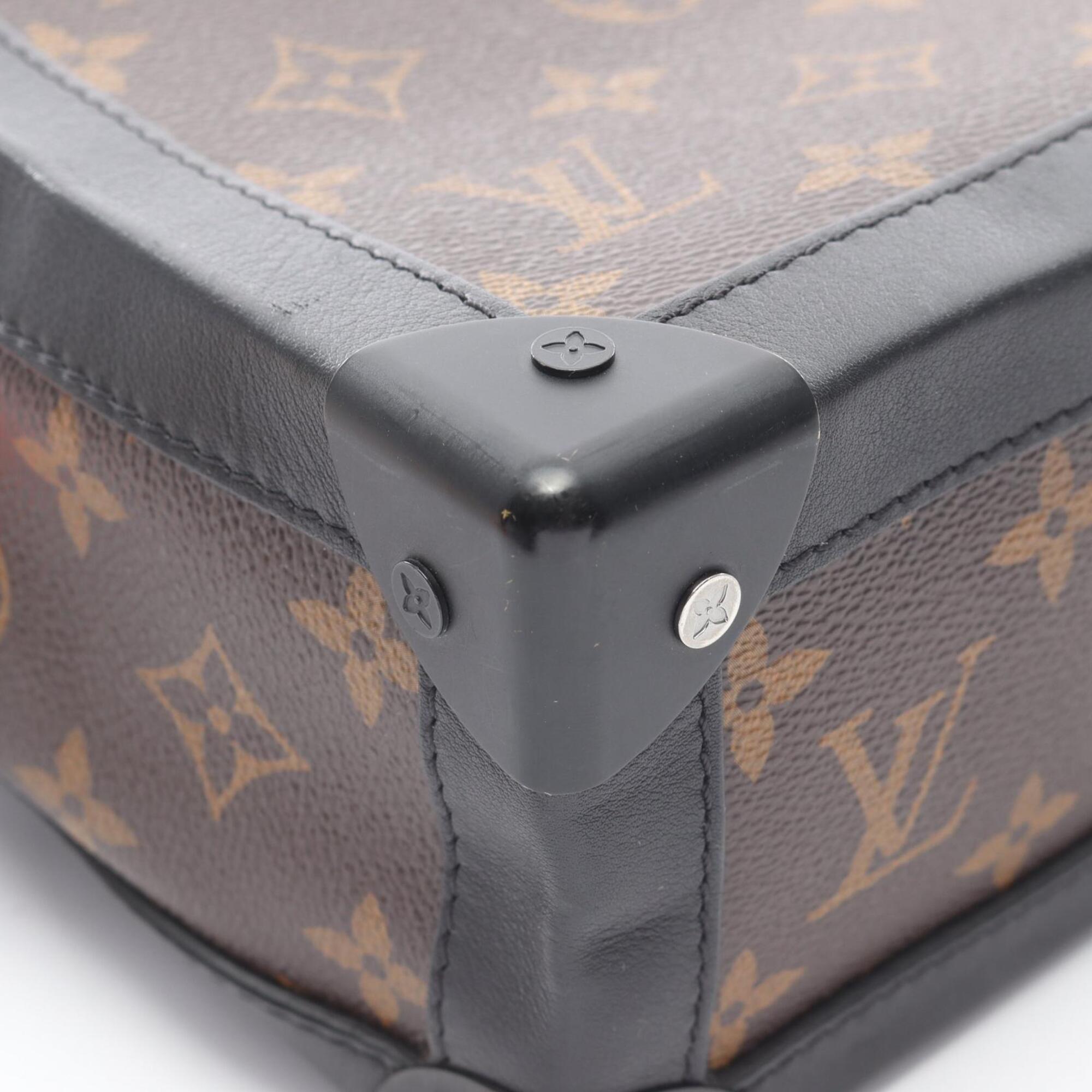Louis Vuitton Black Brown Monogram Monogram Handbag Shoulder Bag (Pre-Owned)