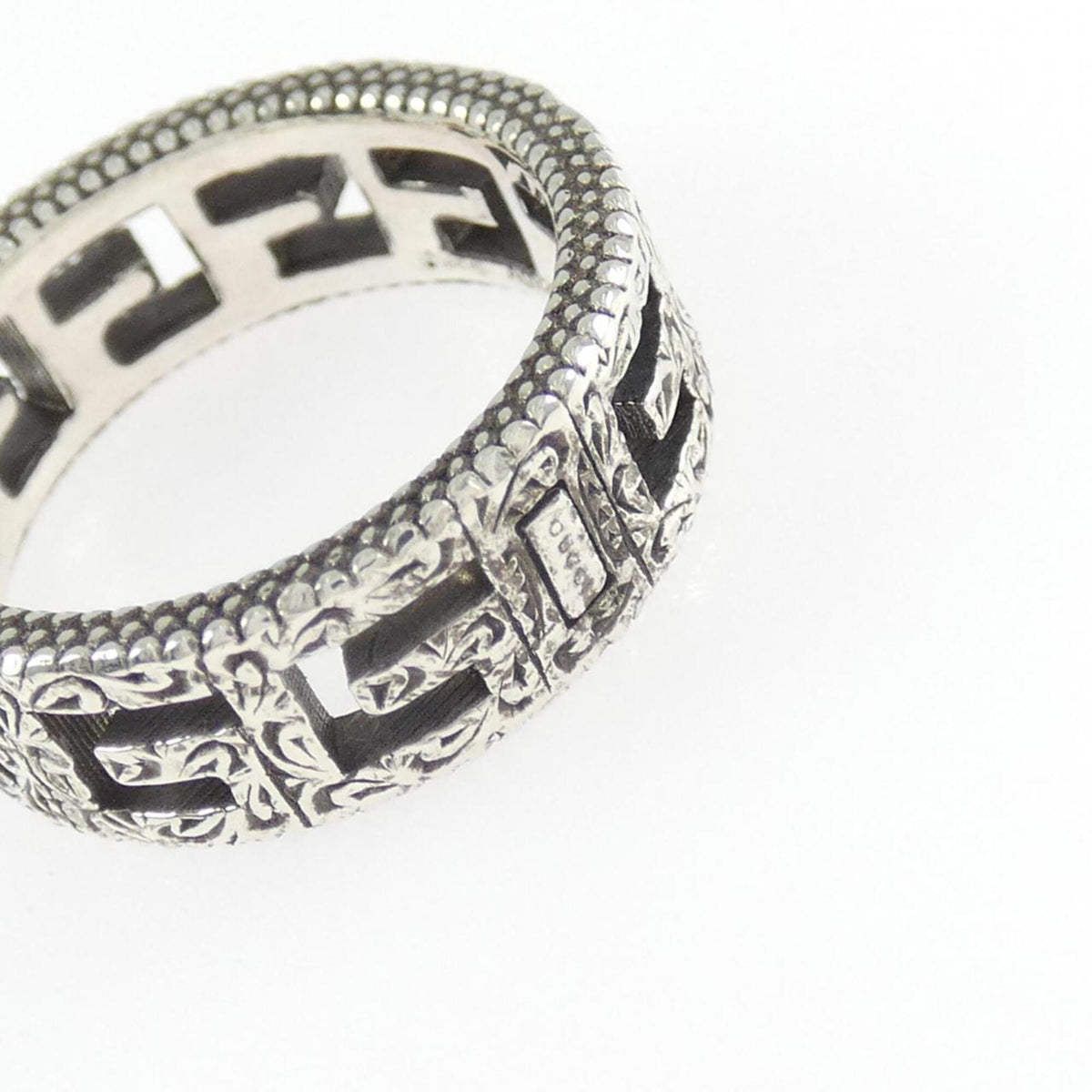 Gucci Silver 925 Band Ring (Pre-Owned)
