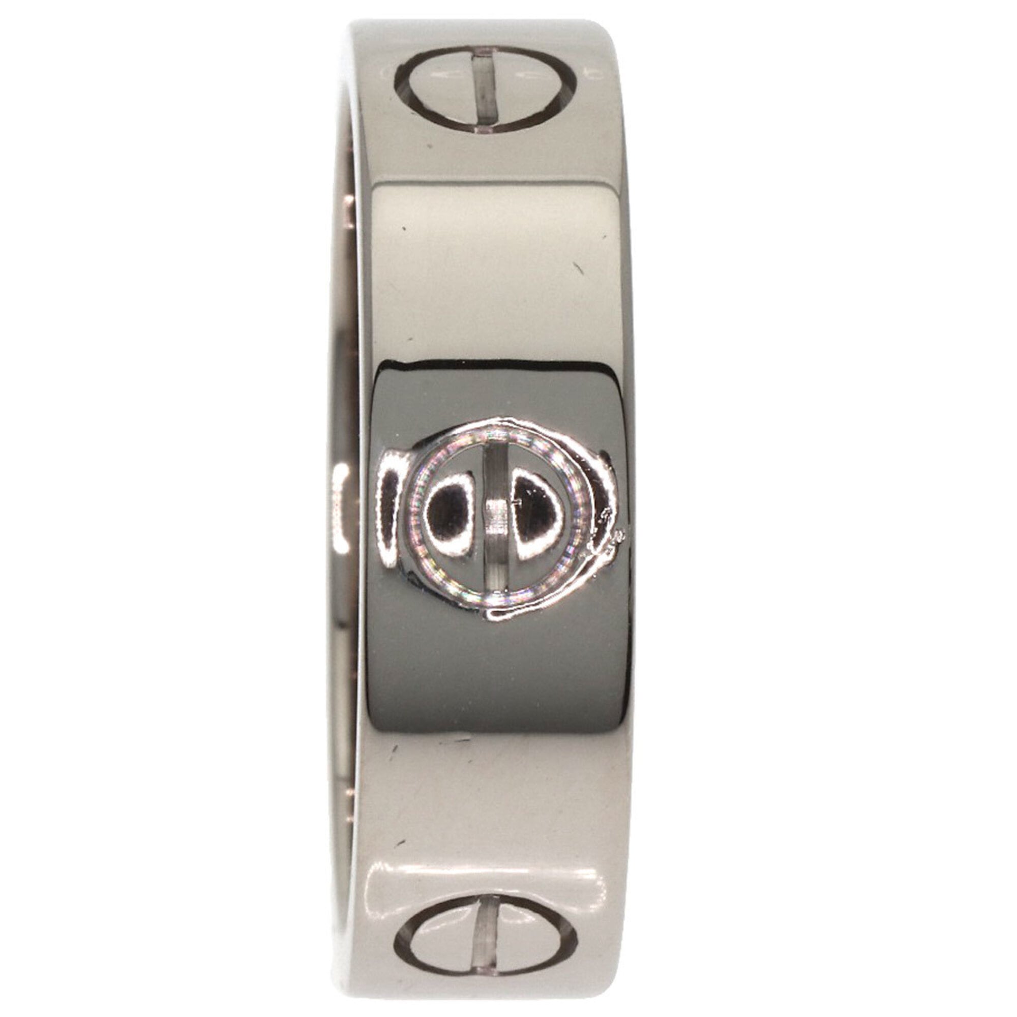 Cartier White Gold White Gold (18K) Band Ring (Pre-Owned)