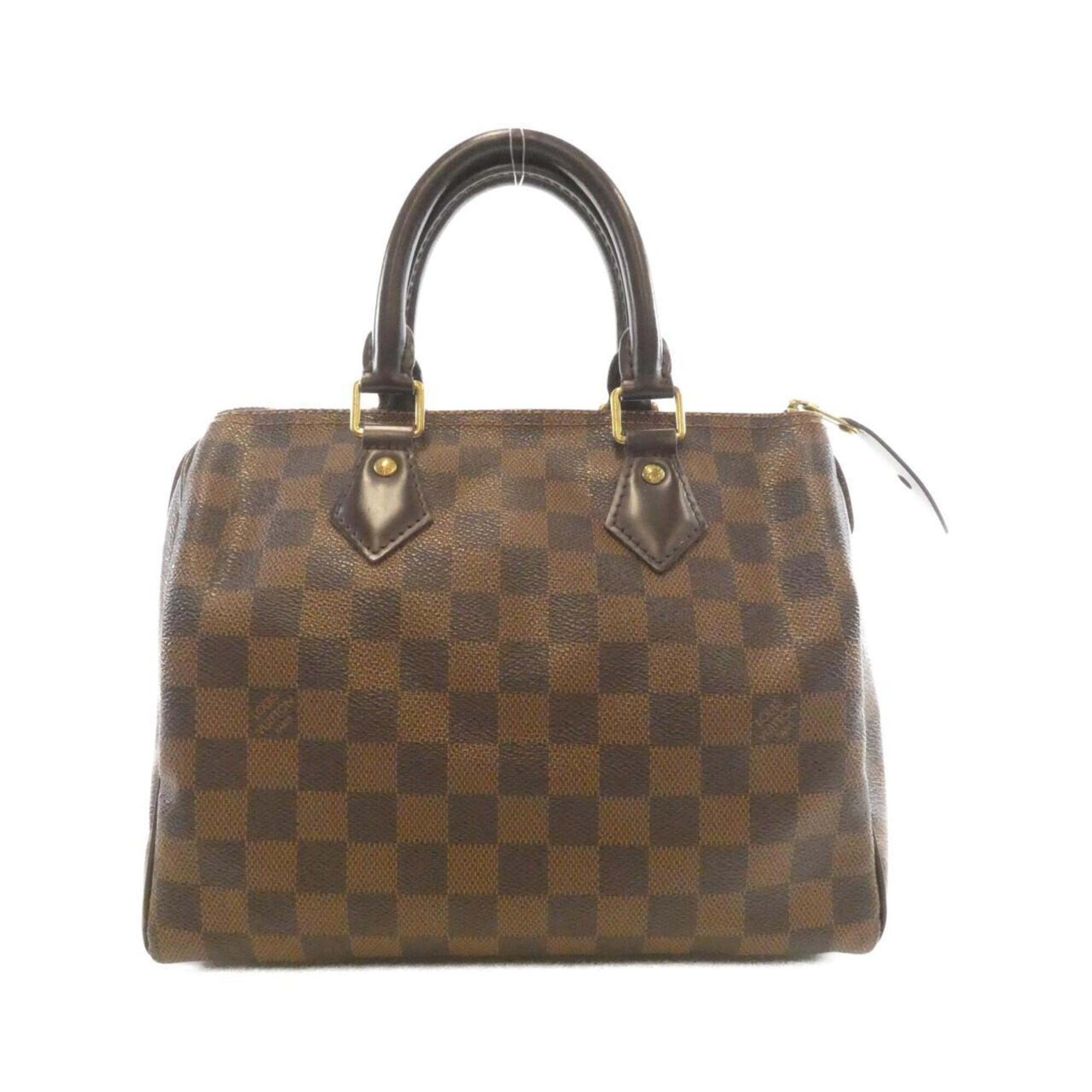 Louis Vuitton Ebene Coated Canvas Boston Bag (Pre-Owned)