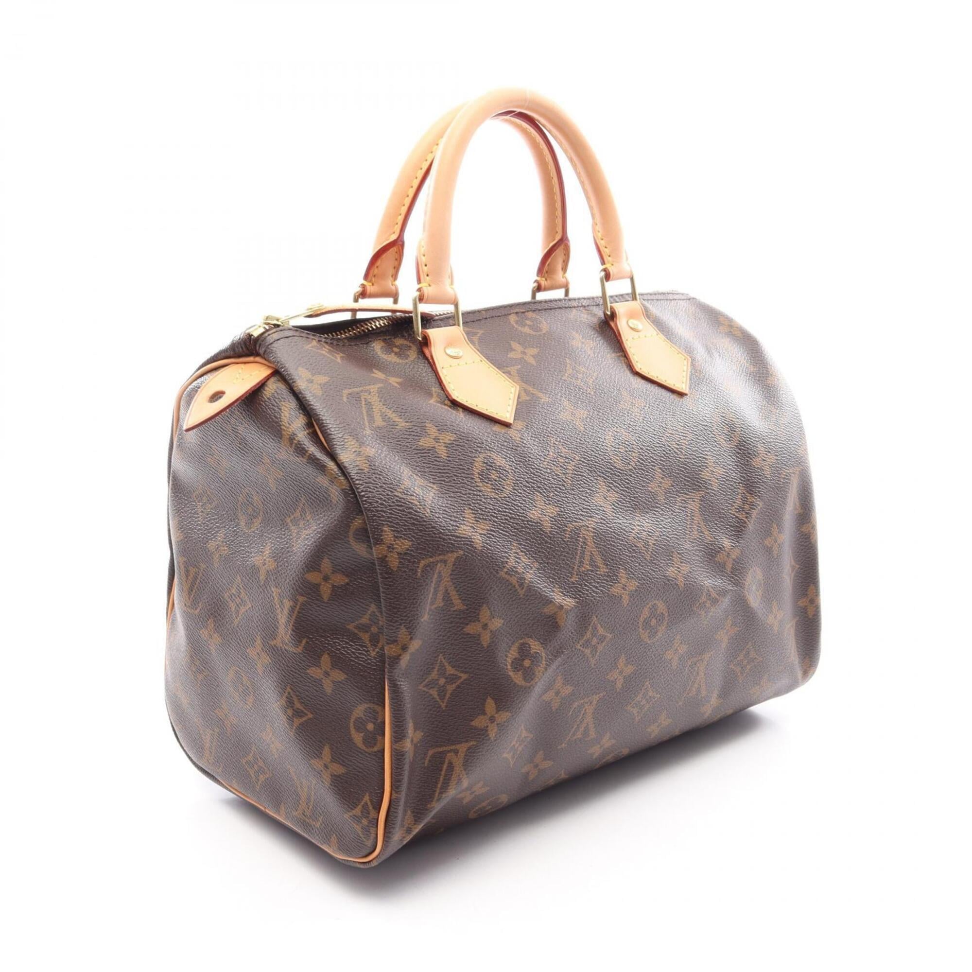 Louis Vuitton Brown Pvc Leather Handbag (Pre-Owned)