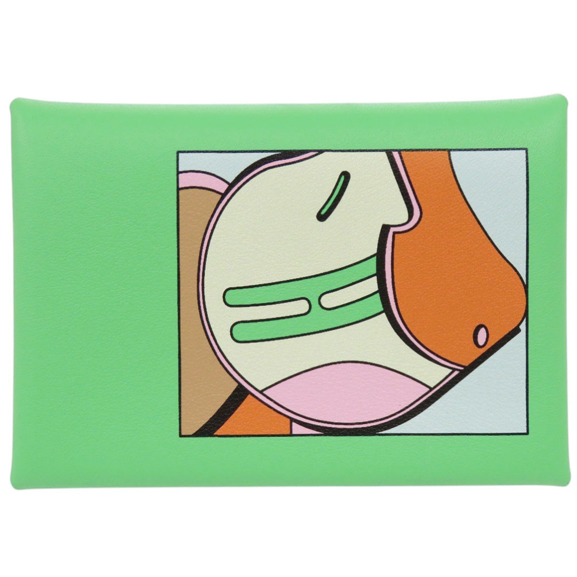 Hermes Green Vert Swift Leather Coin Purse/Coin Case (Pre-Owned)