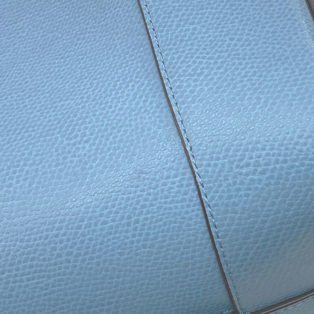 Coach Blue Leather Handbag (Pre-Owned)