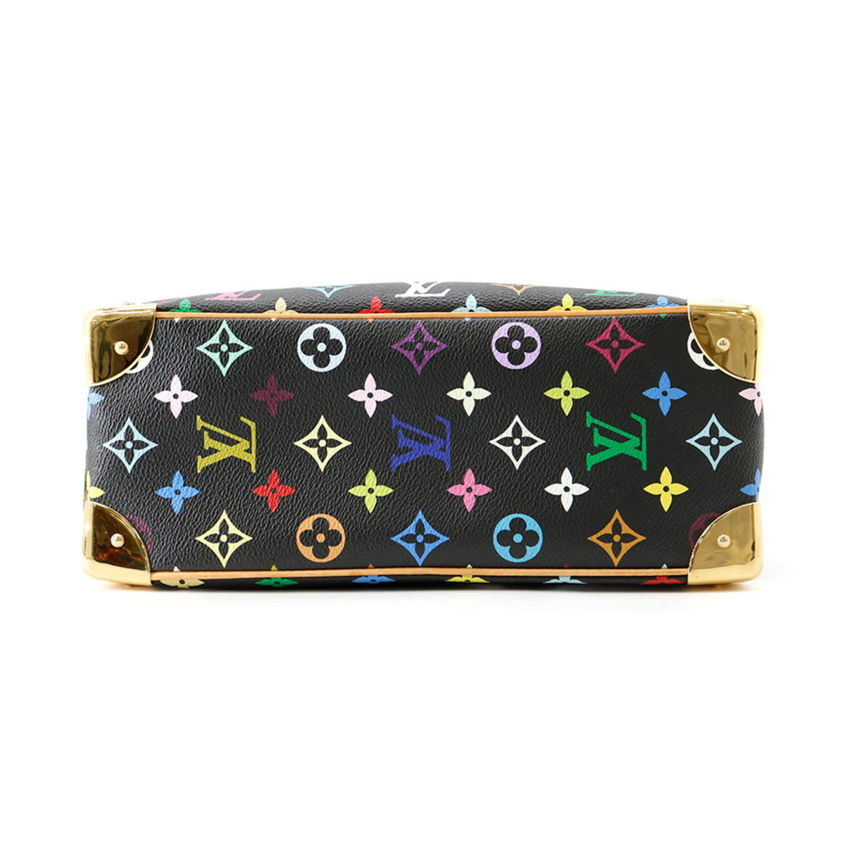 Louis Vuitton Monogram Multicolore Beige Black Noir Monogram Multicolore Handbag (Pre-Owned)