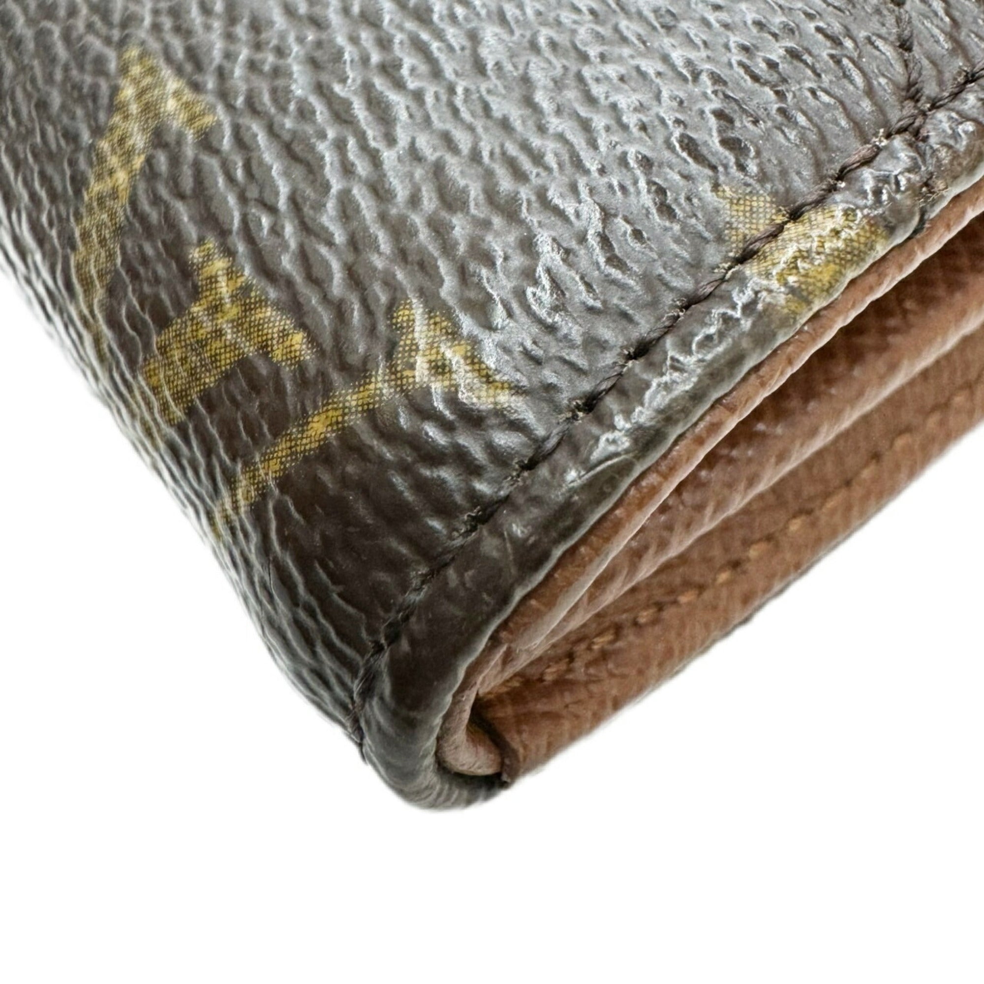 Louis Vuitton Brown Monogram Wallet (Bi-Fold) (Pre-Owned)