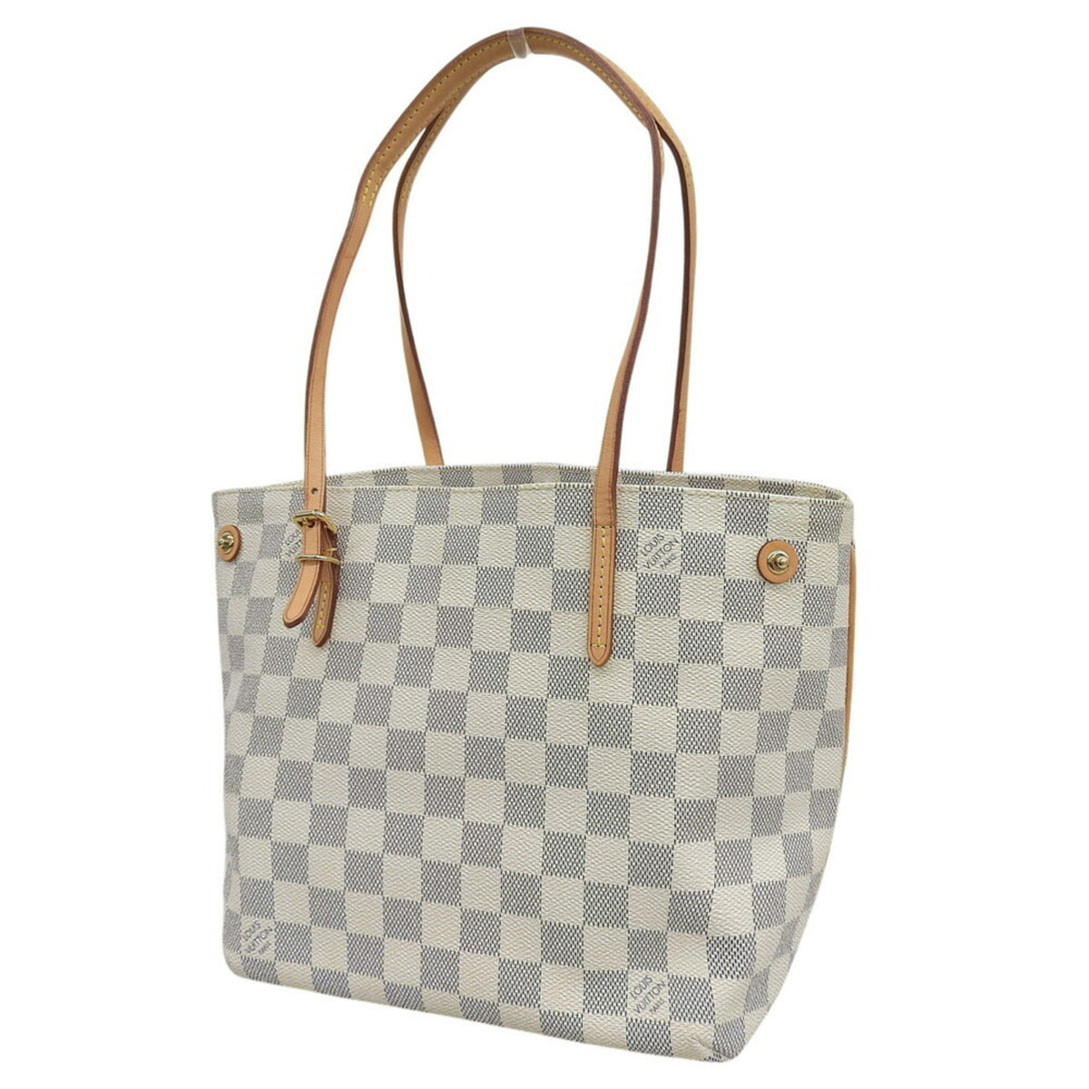 Louis Vuitton Damier Azur Pvc Tote Bag (Pre-Owned)