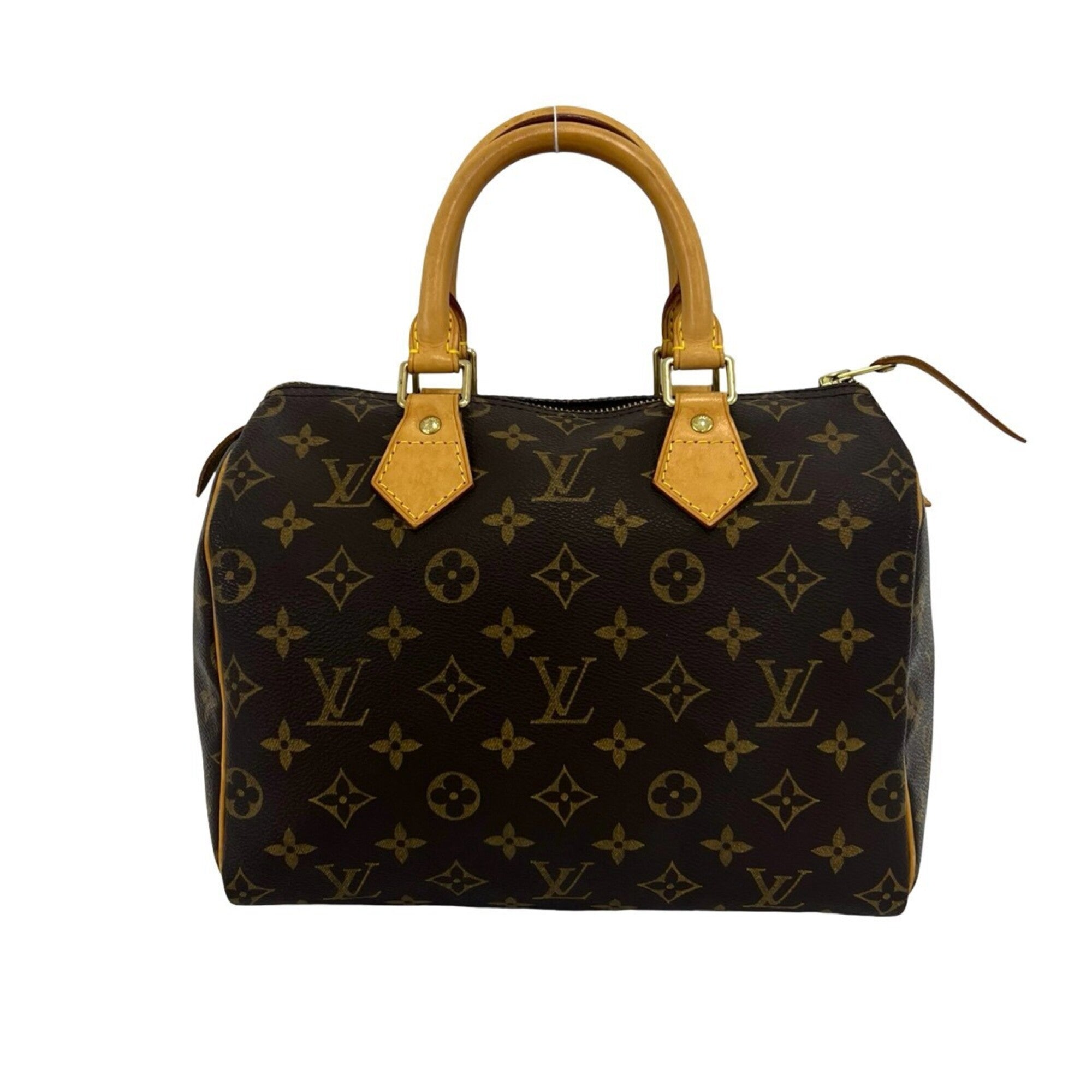 Louis Vuitton Brown Leather Pvc Boston Bag Handbag (Pre-Owned)