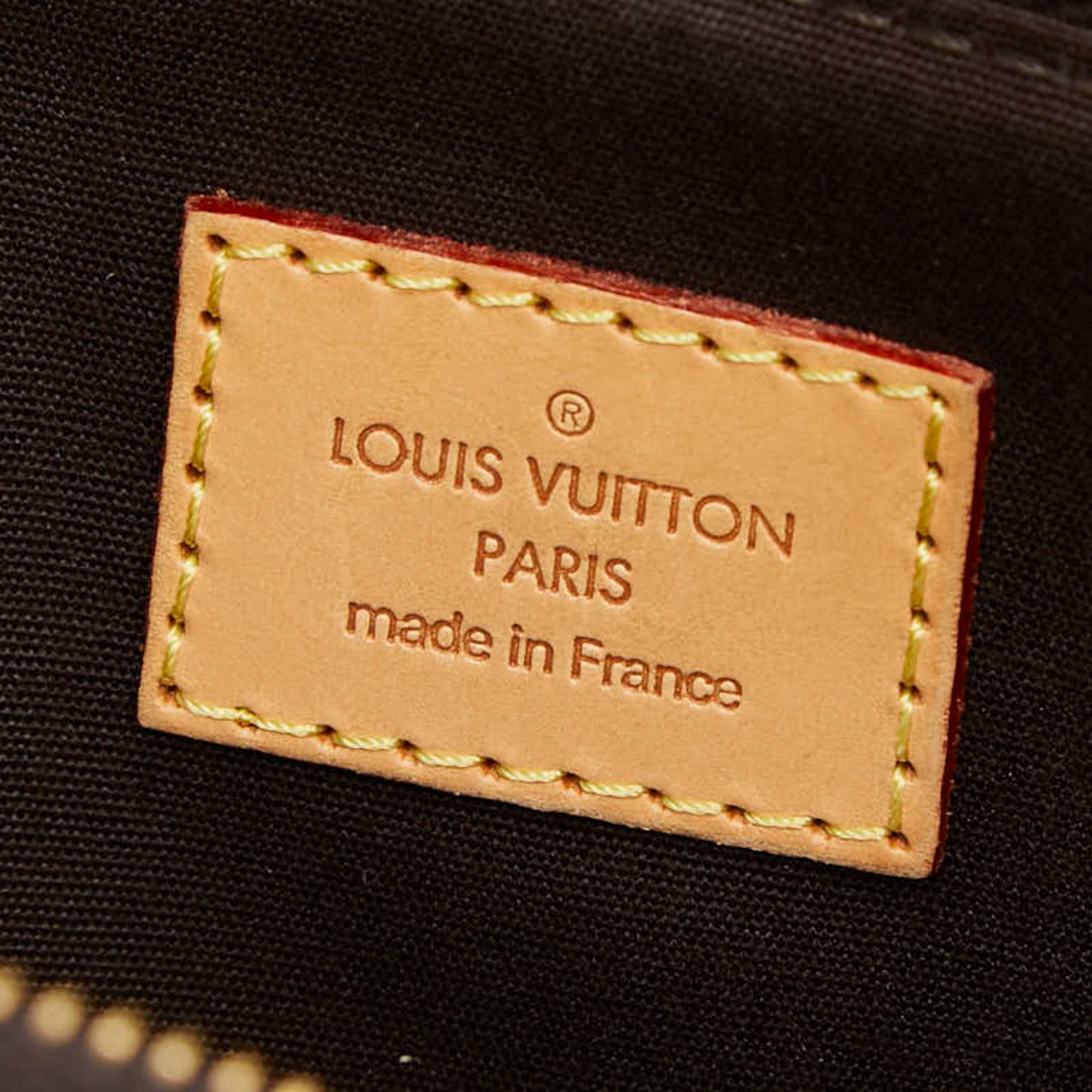 Louis Vuitton Amarante Purple Patent Leather Handbag (Pre-Owned)