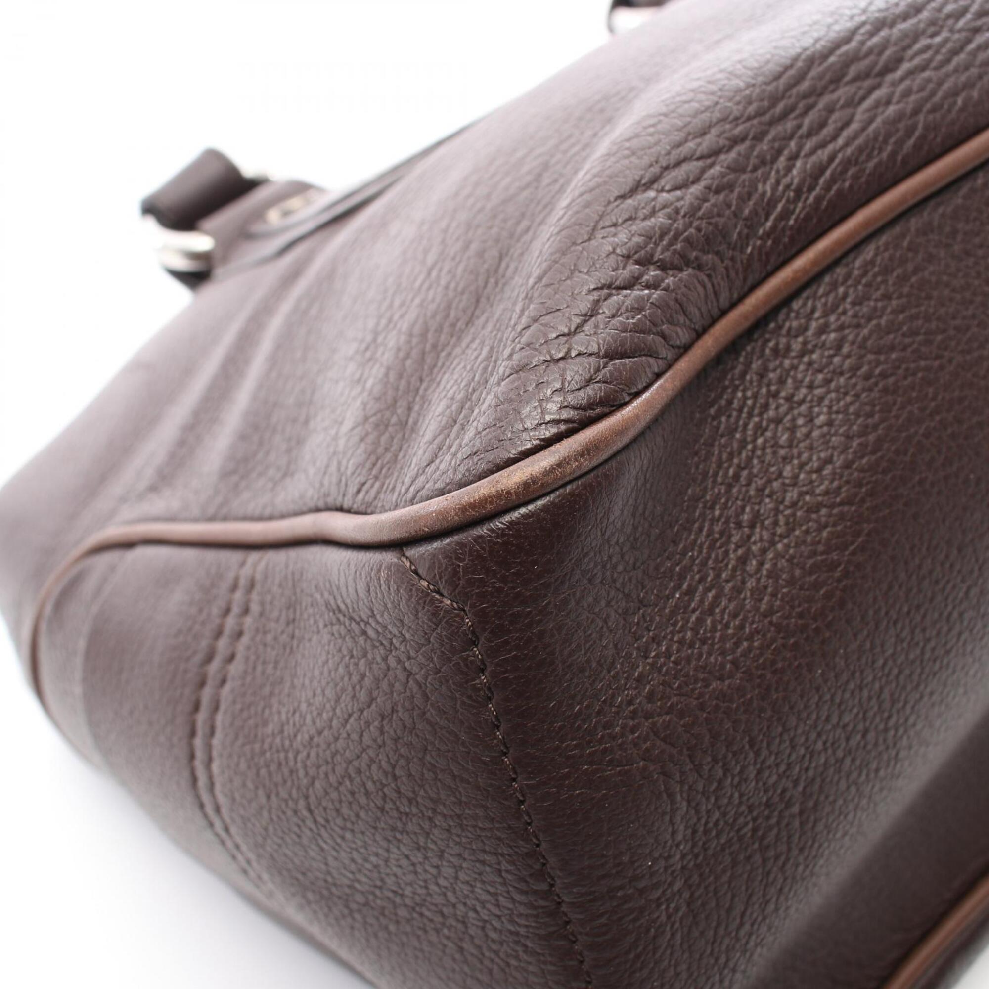 Celine Brown Leather Handbag (Pre-Owned)