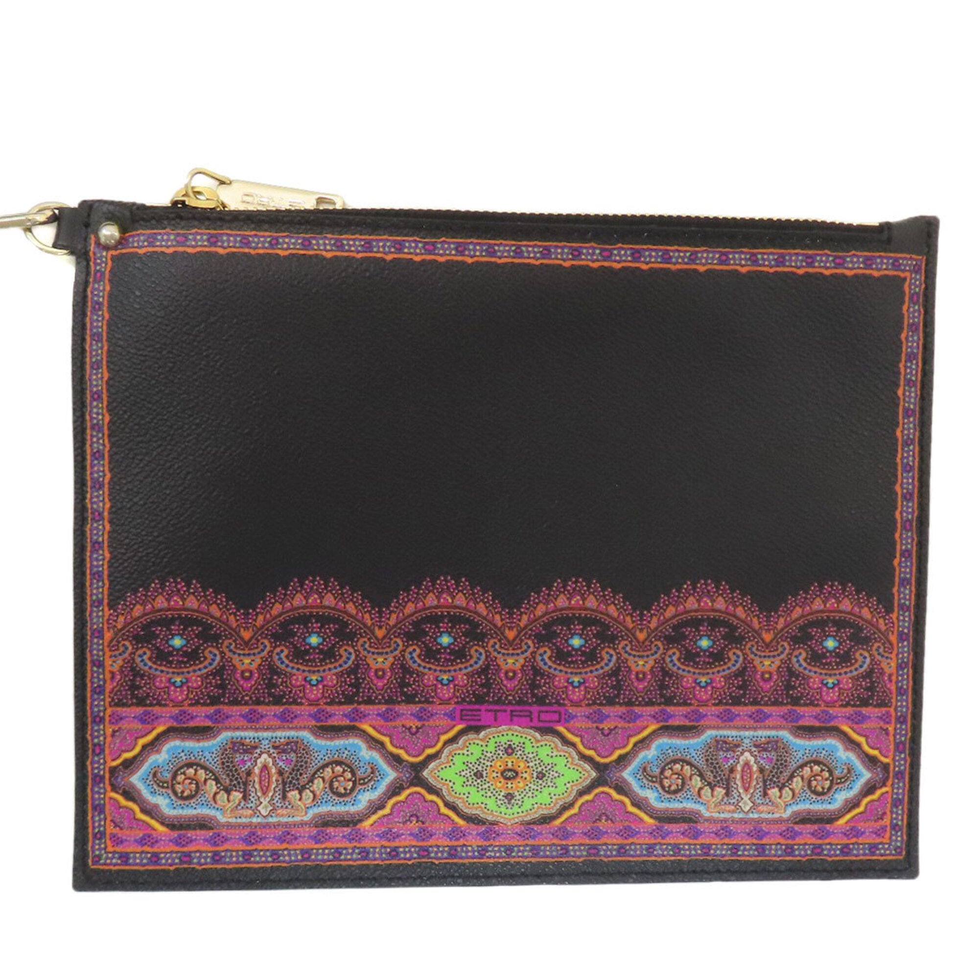 Etro Black Pvc Tote Bag (Pre-Owned)