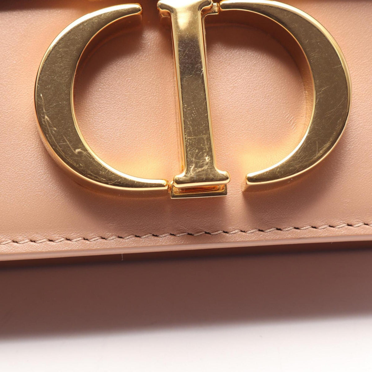 Christian Dior Pink Leather Handbag Shoulder Bag (Pre-Owned)