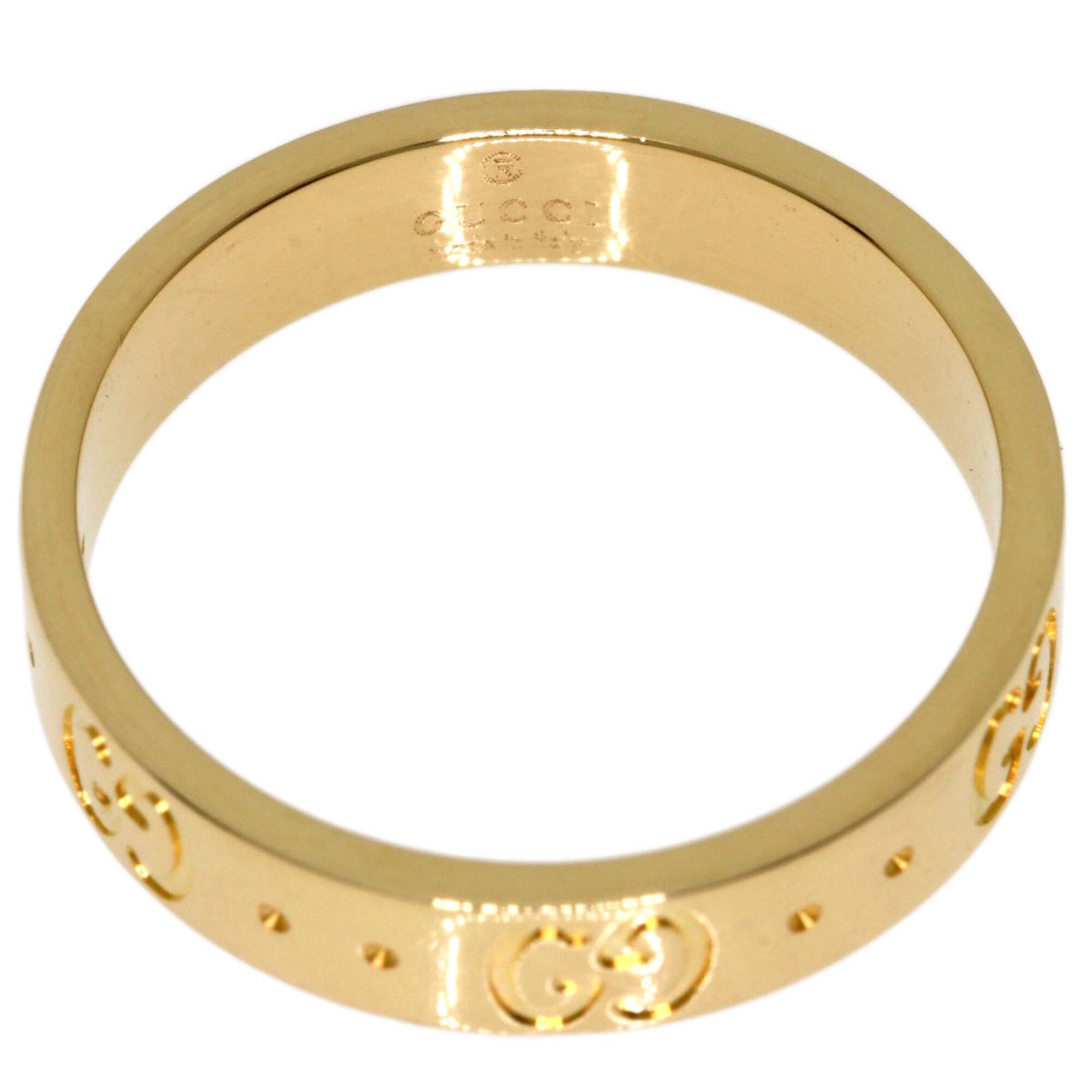 Gucci Yellow Gold (18K) Band Ring (Pre-Owned)