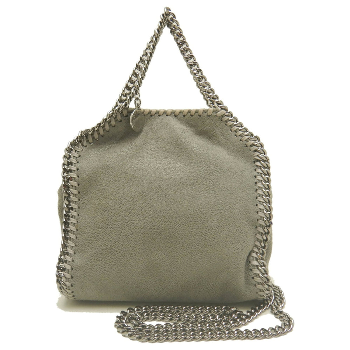 Stella Mccartney Gray Polyester Tote Bag (Pre-Owned)