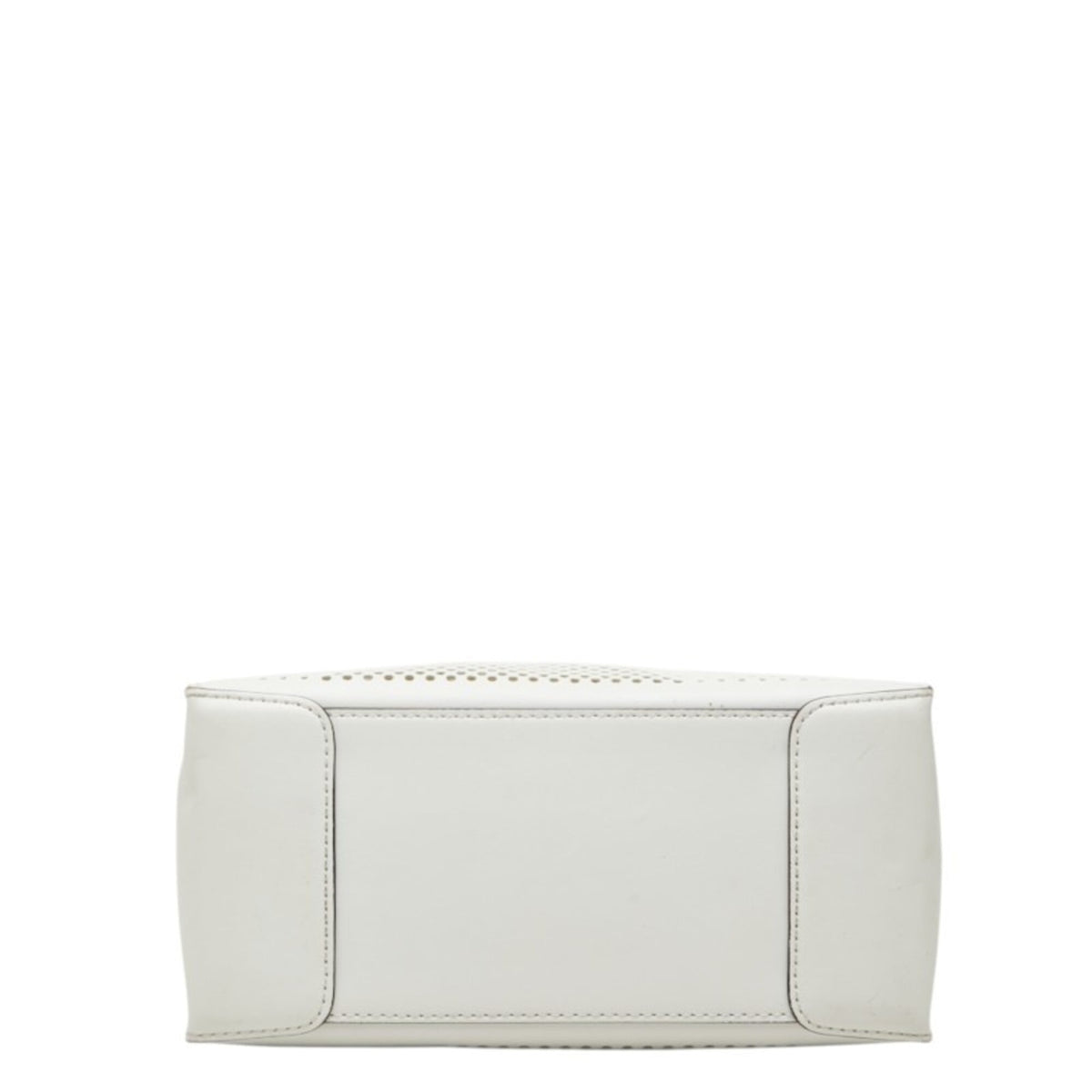 Michael Kors White Leather Handbag Shoulder Bag (Pre-Owned)