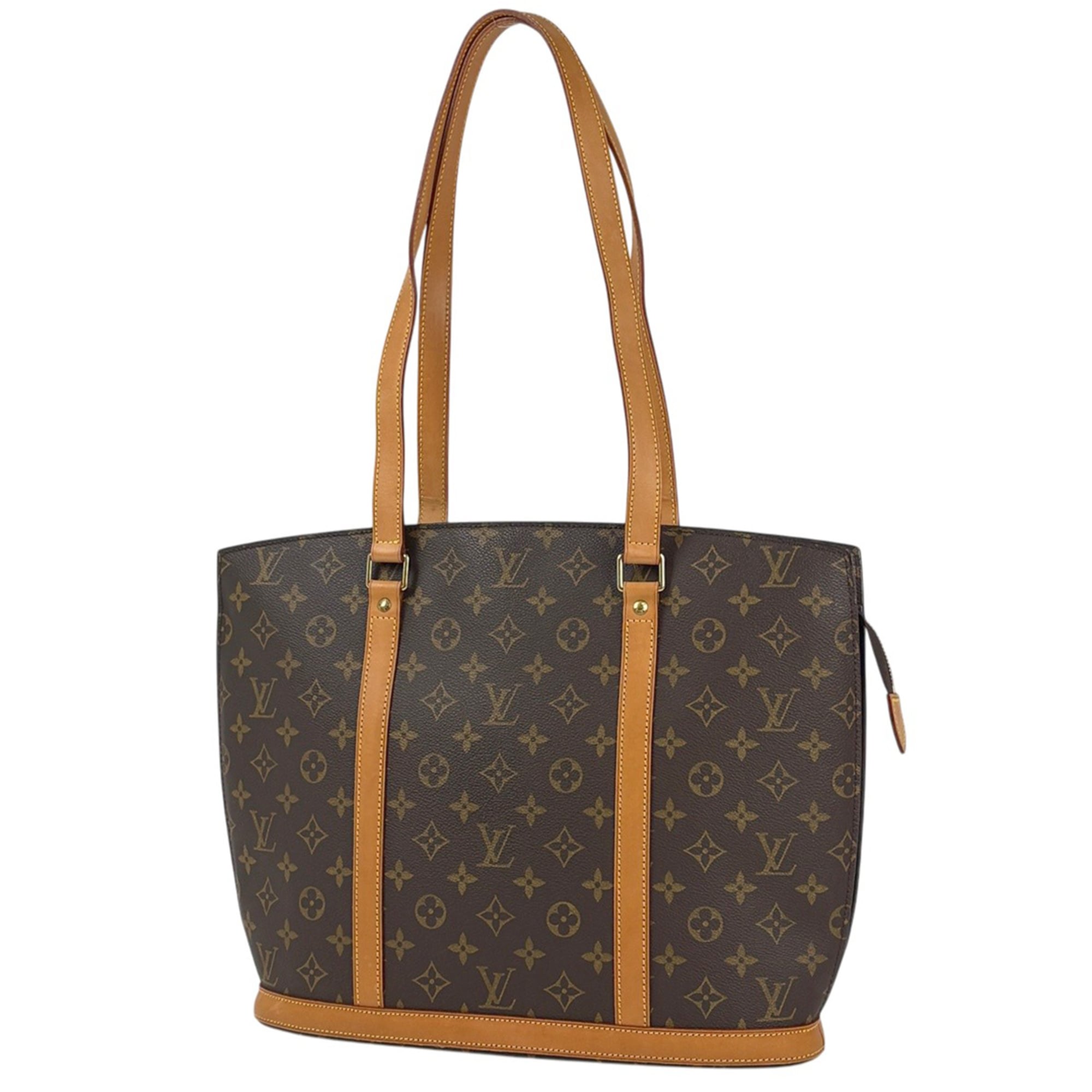Louis Vuitton Brown Monogram Shoulder Bag Tote Bag (Pre-Owned)