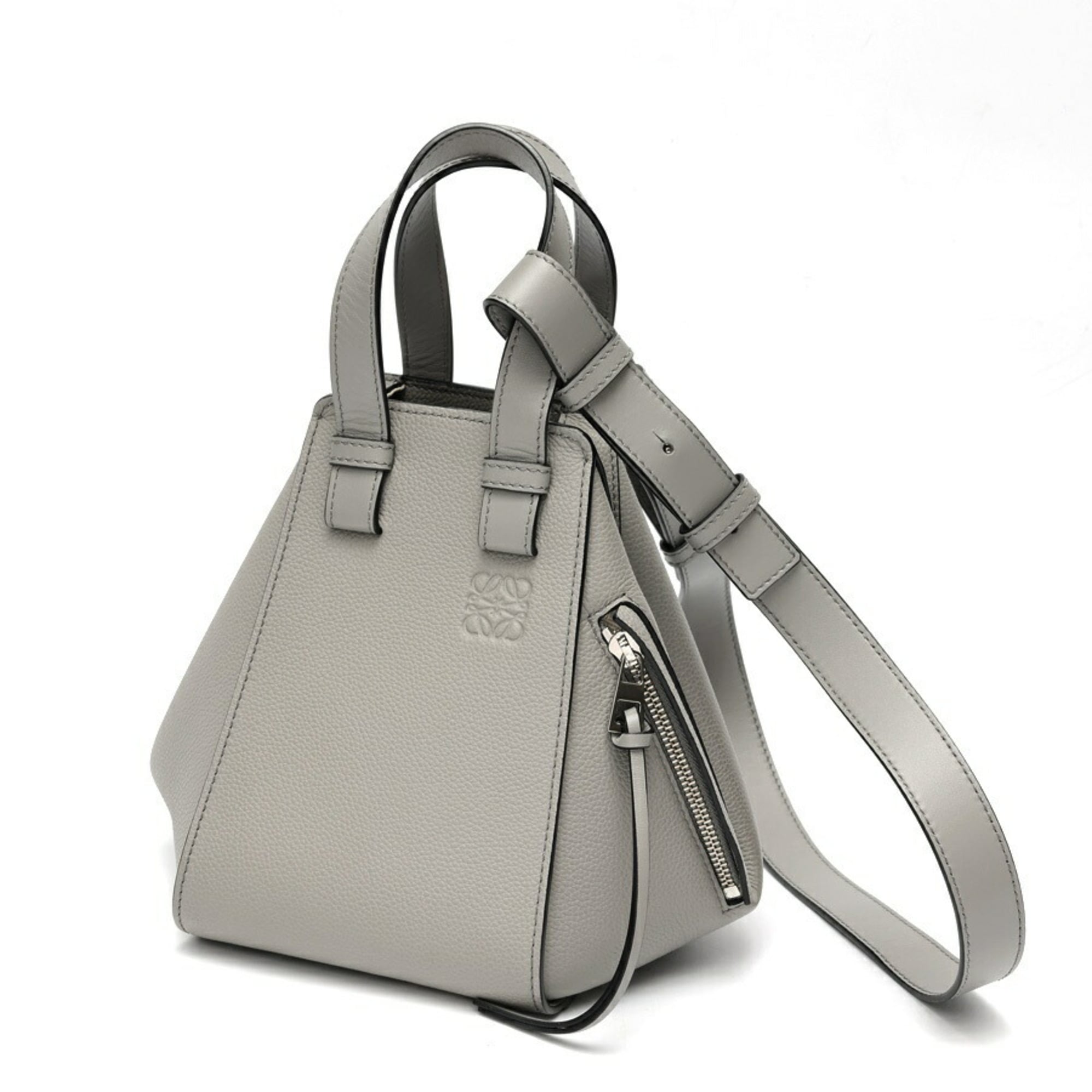 Loewe Hammock Gray Shoulder Bag (Pre-Owned)
