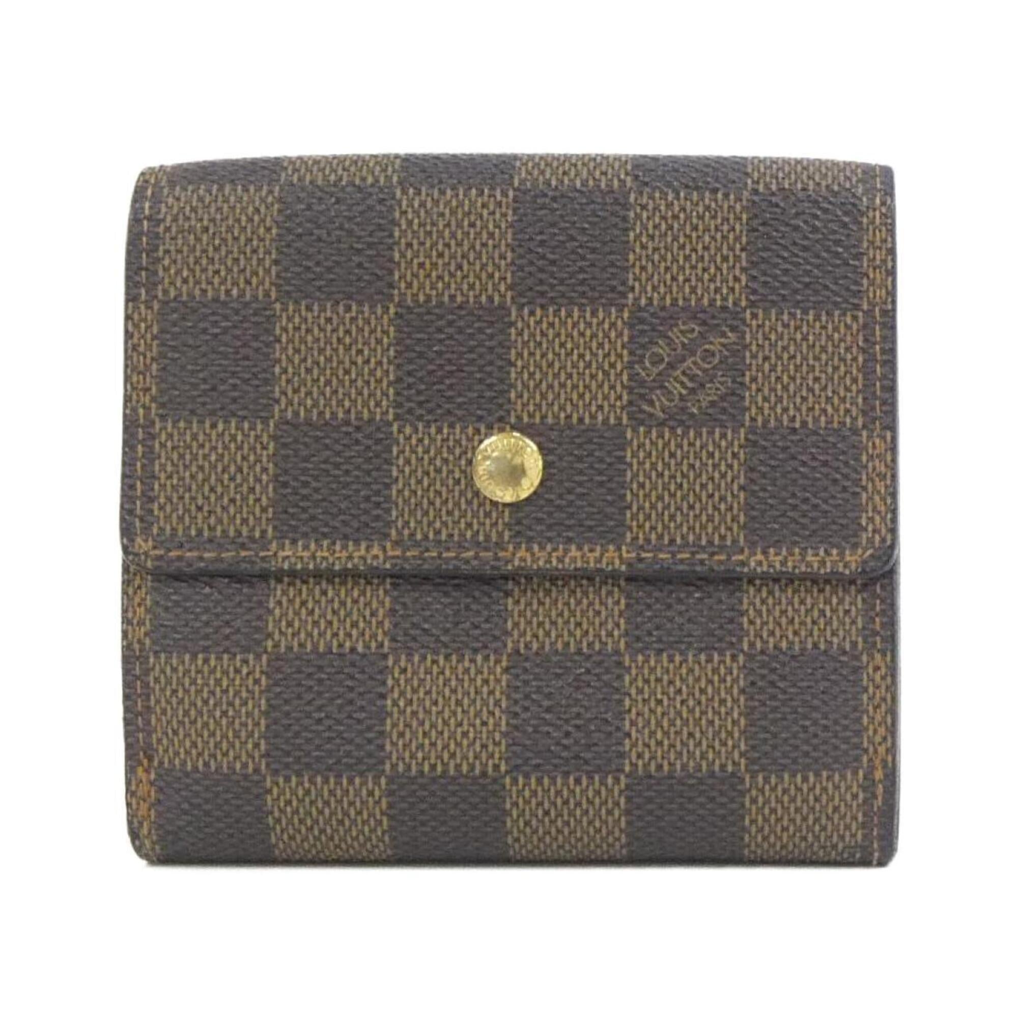 Louis Vuitton Ebene Coated Canvas Wallet (Tri-Fold) (Pre-Owned)