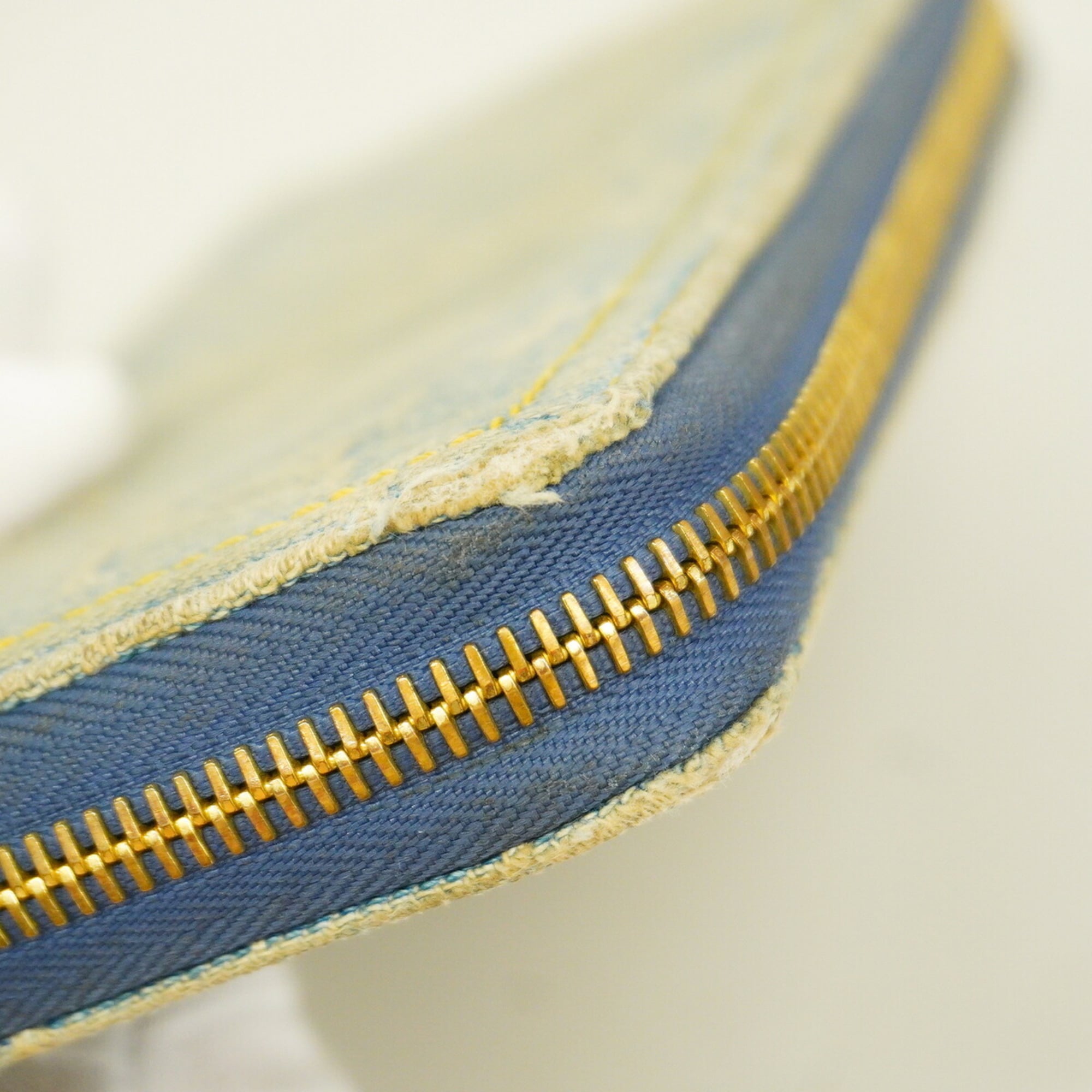 Louis Vuitton Blue Long Wallet (Bi-Fold) (Pre-Owned)
