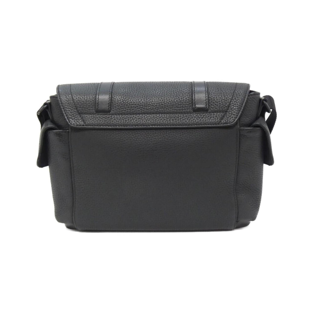 Louis Vuitton Black Leather Shoulder Bag (Pre-Owned)