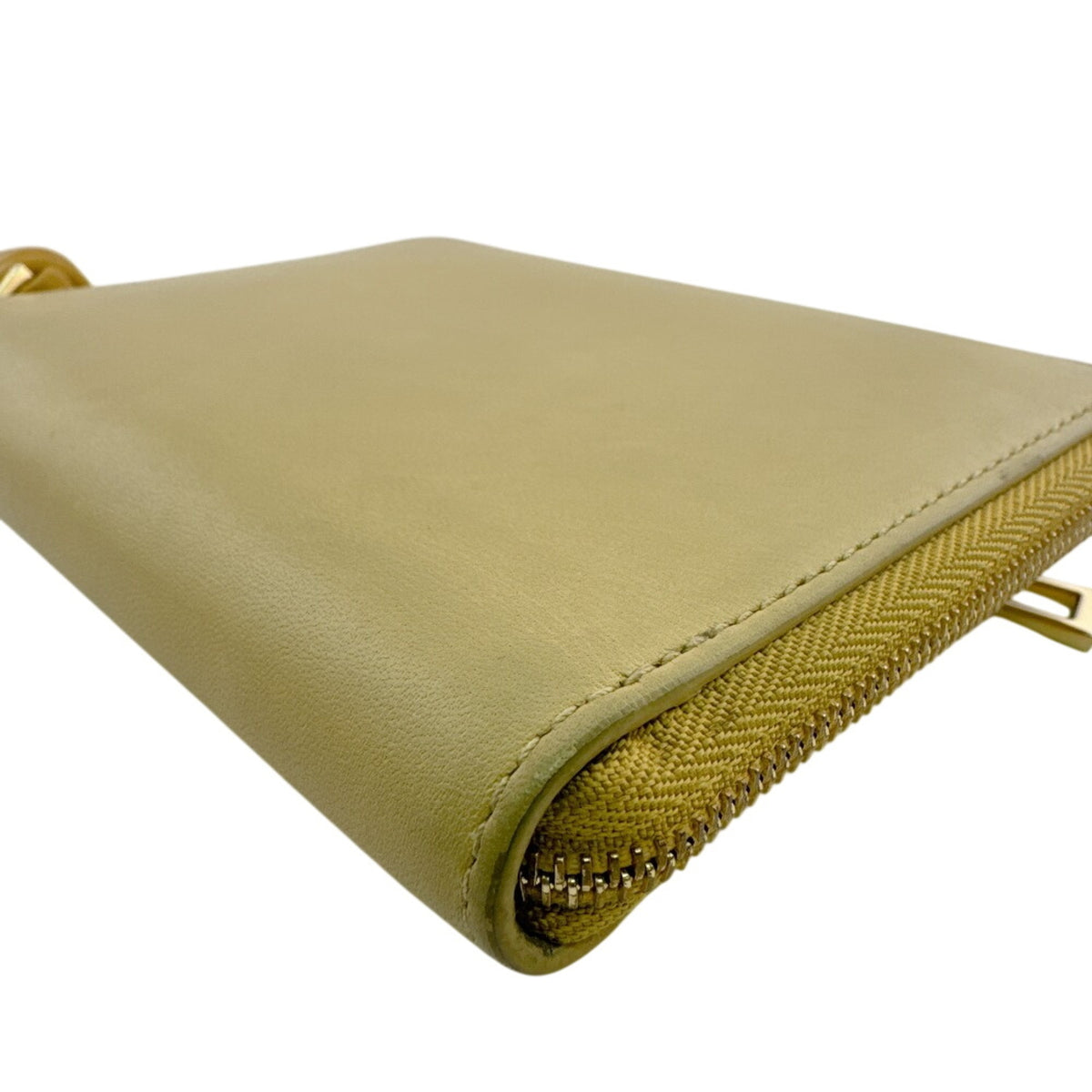 Loewe Yellow Leather Wallet (Bi-Fold) (Pre-Owned)