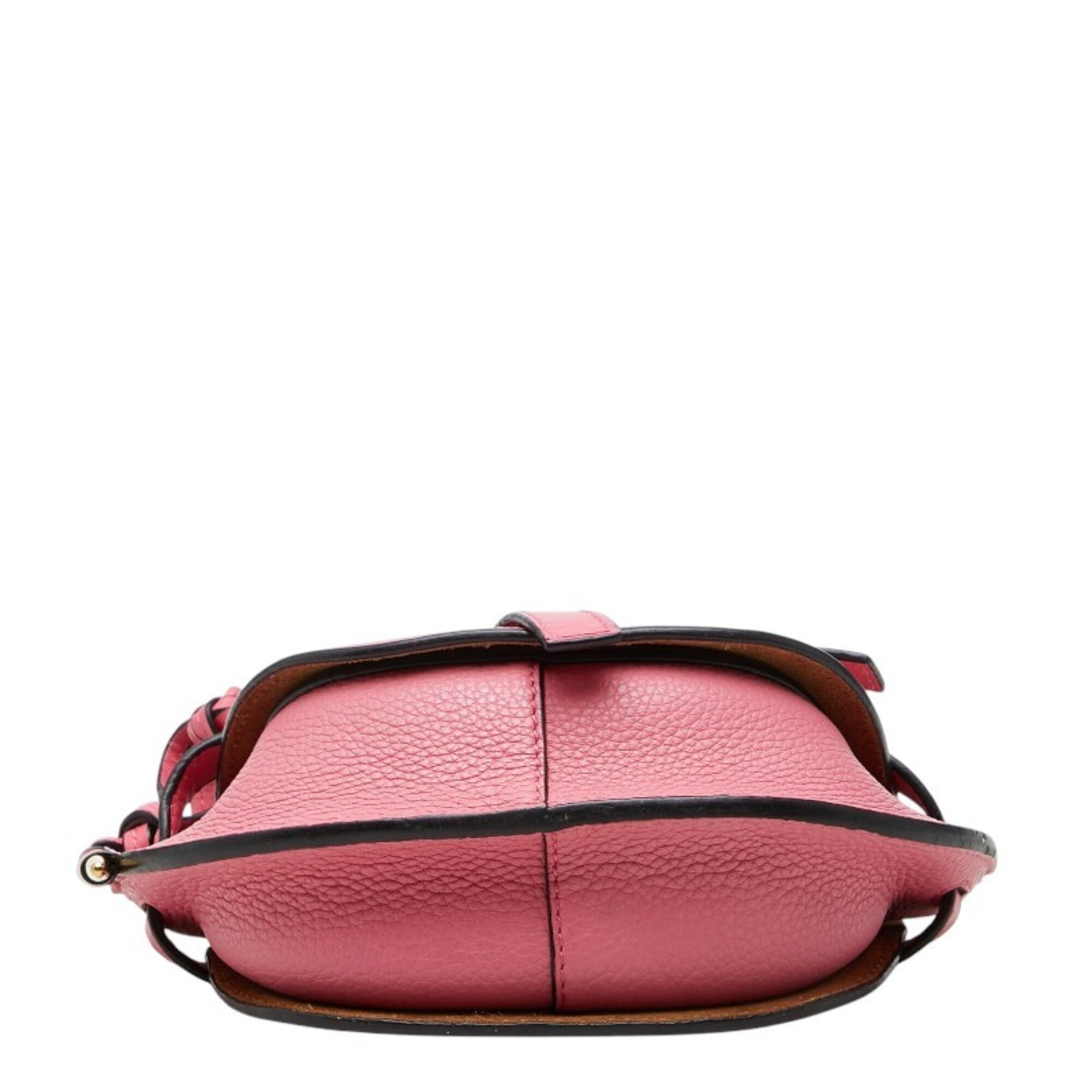 Loewe Pink Leather Shoulder Bag (Pre-Owned)