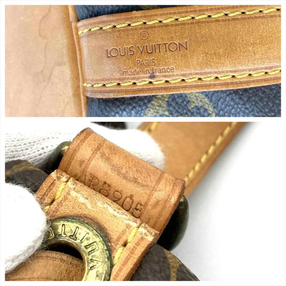 Louis Vuitton Brown Monogram Canvas Shoulder Bag (Pre-Owned)