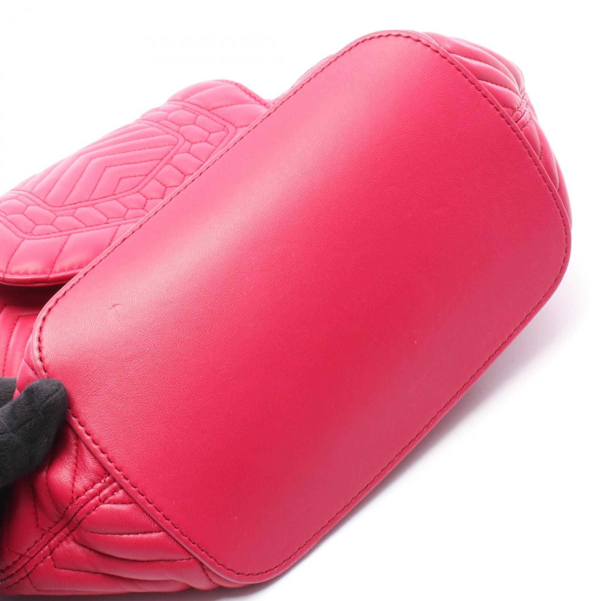 Bvlgari Pink Leather Backpack Handbag (Pre-Owned)
