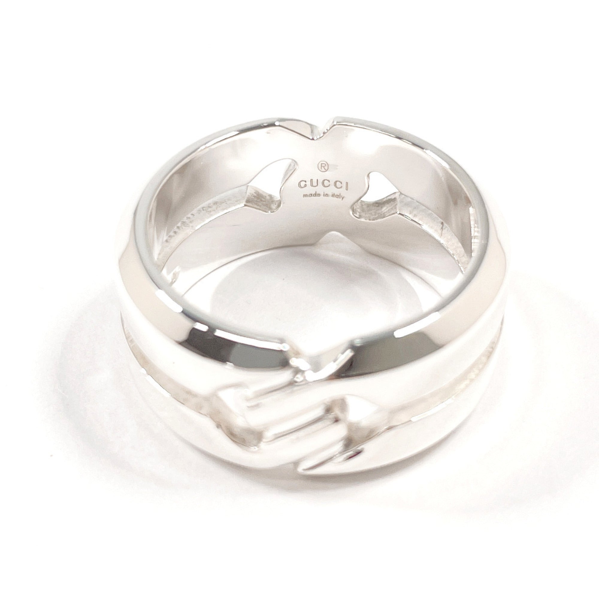 Gucci Silver Silver 925 Band Ring (Pre-Owned)