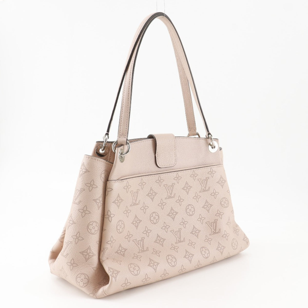 Louis Vuitton Magnolia Pink Monogram Mahina Leather Tote Bag (Pre-Owned)