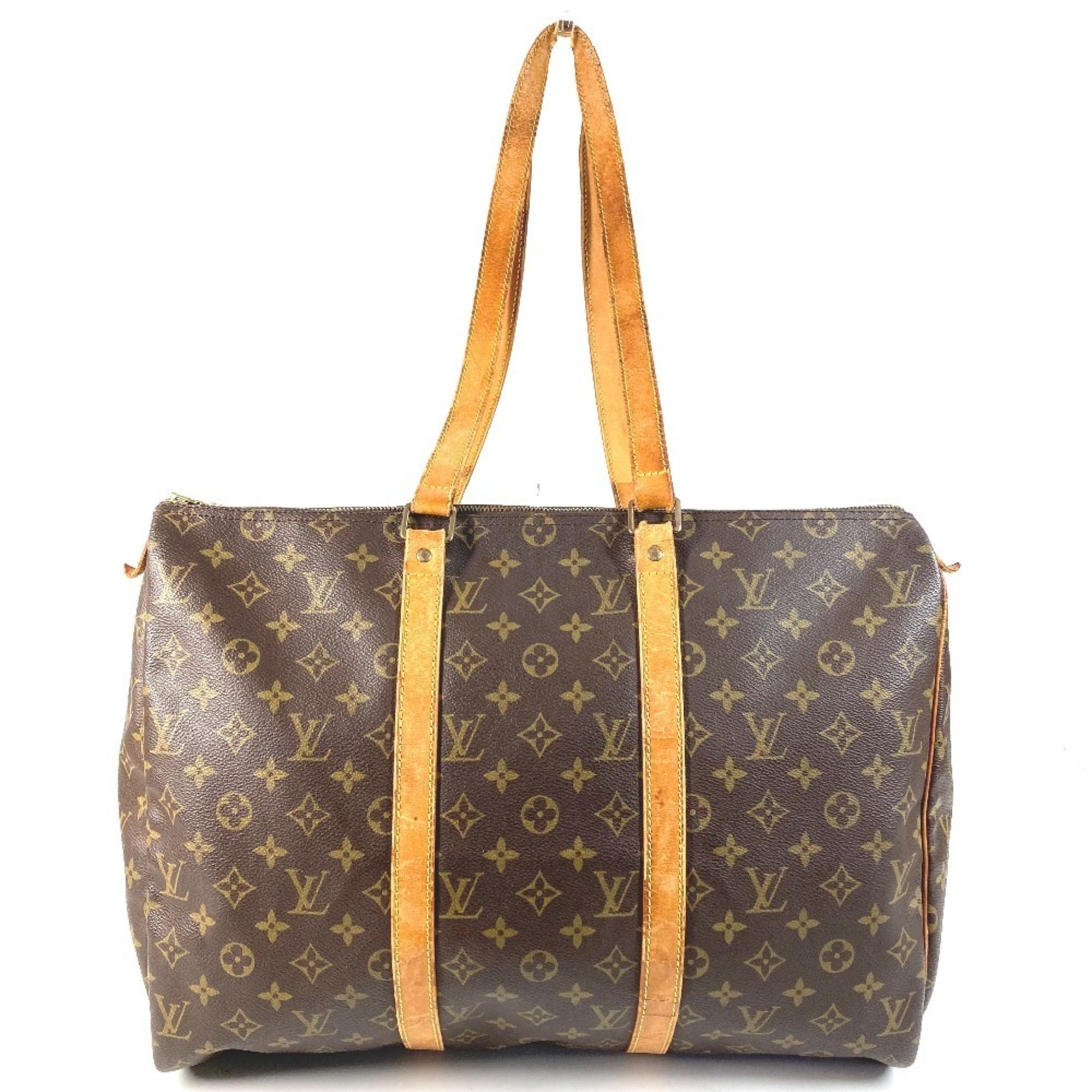 Louis Vuitton Brown Monogram Shoulder Bag Tote Bag (Pre-Owned)