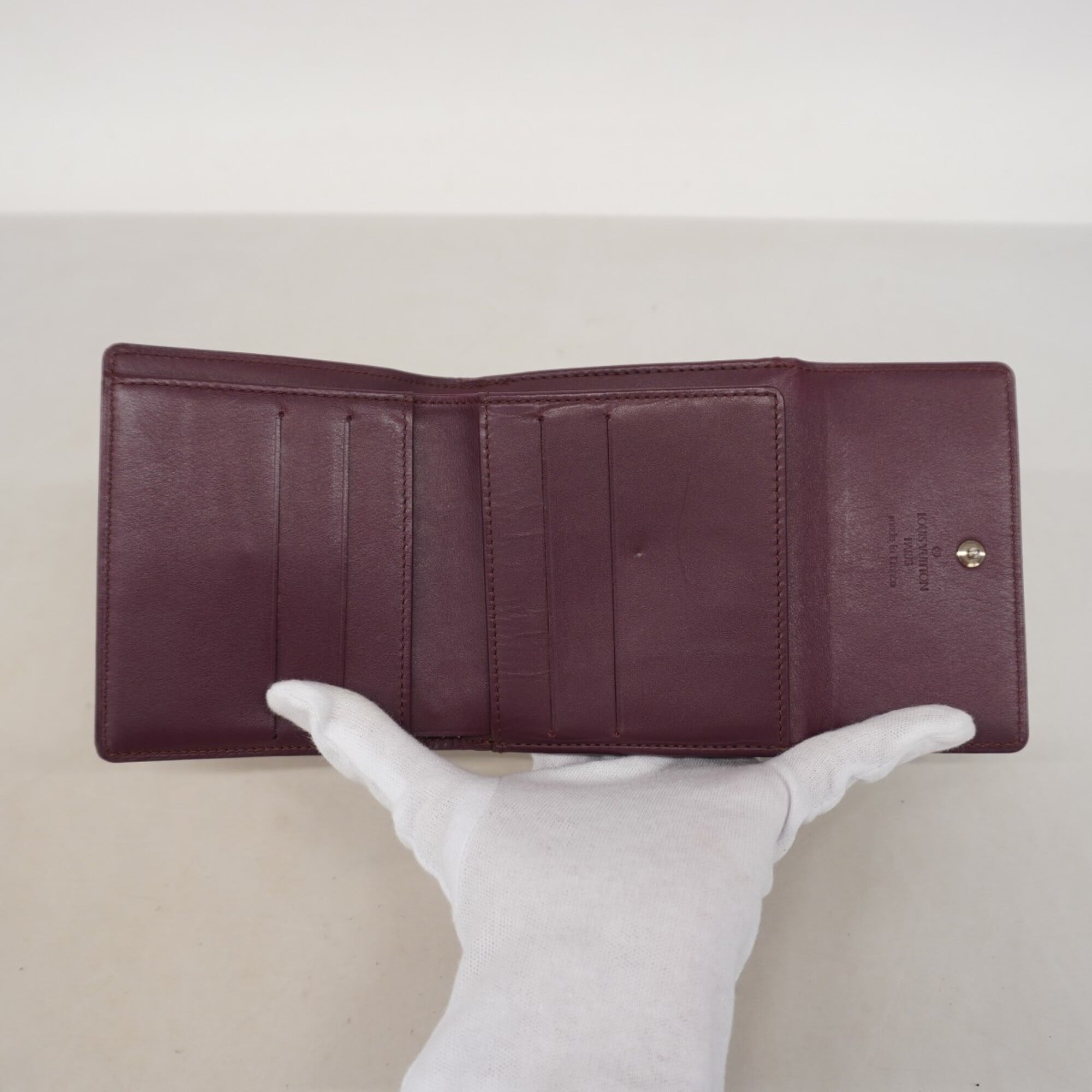 Louis Vuitton Violet Wallet (Tri-Fold) (Pre-Owned)
