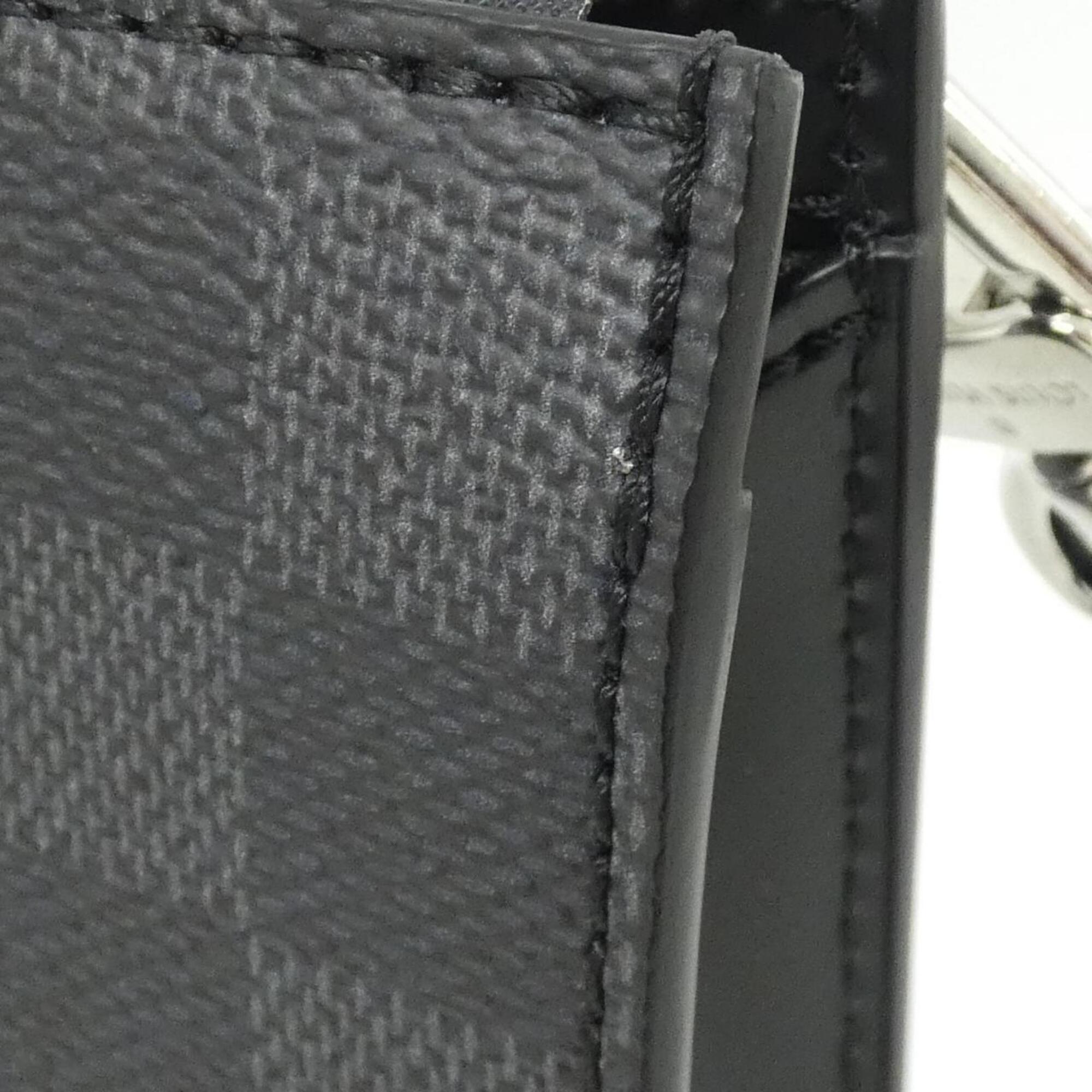 Louis Vuitton Damier Graphite Graphite Coated Canvas Handbag (Pre-Owned)