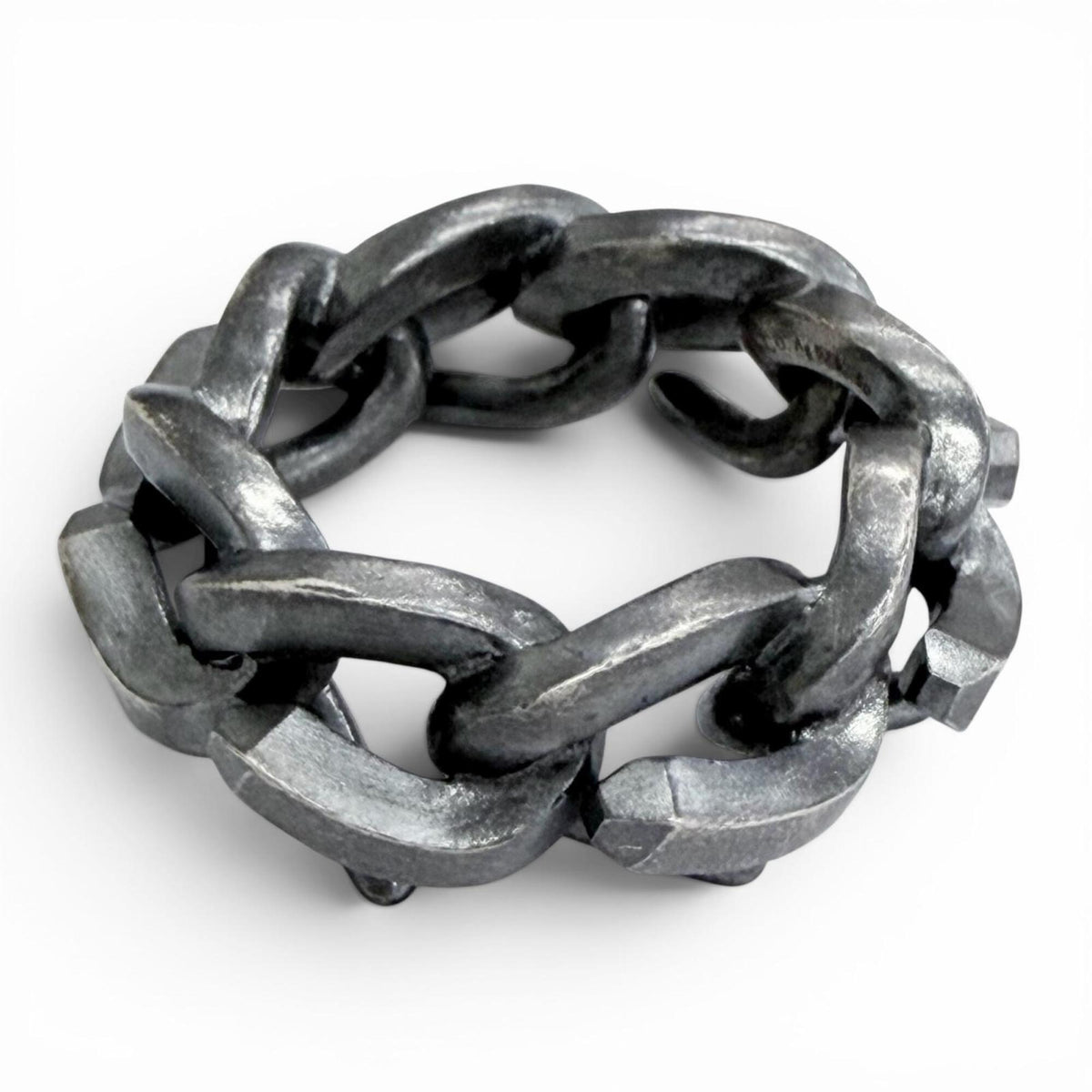 Tiffany Silver Silver 925 Band Ring (Pre-Owned)