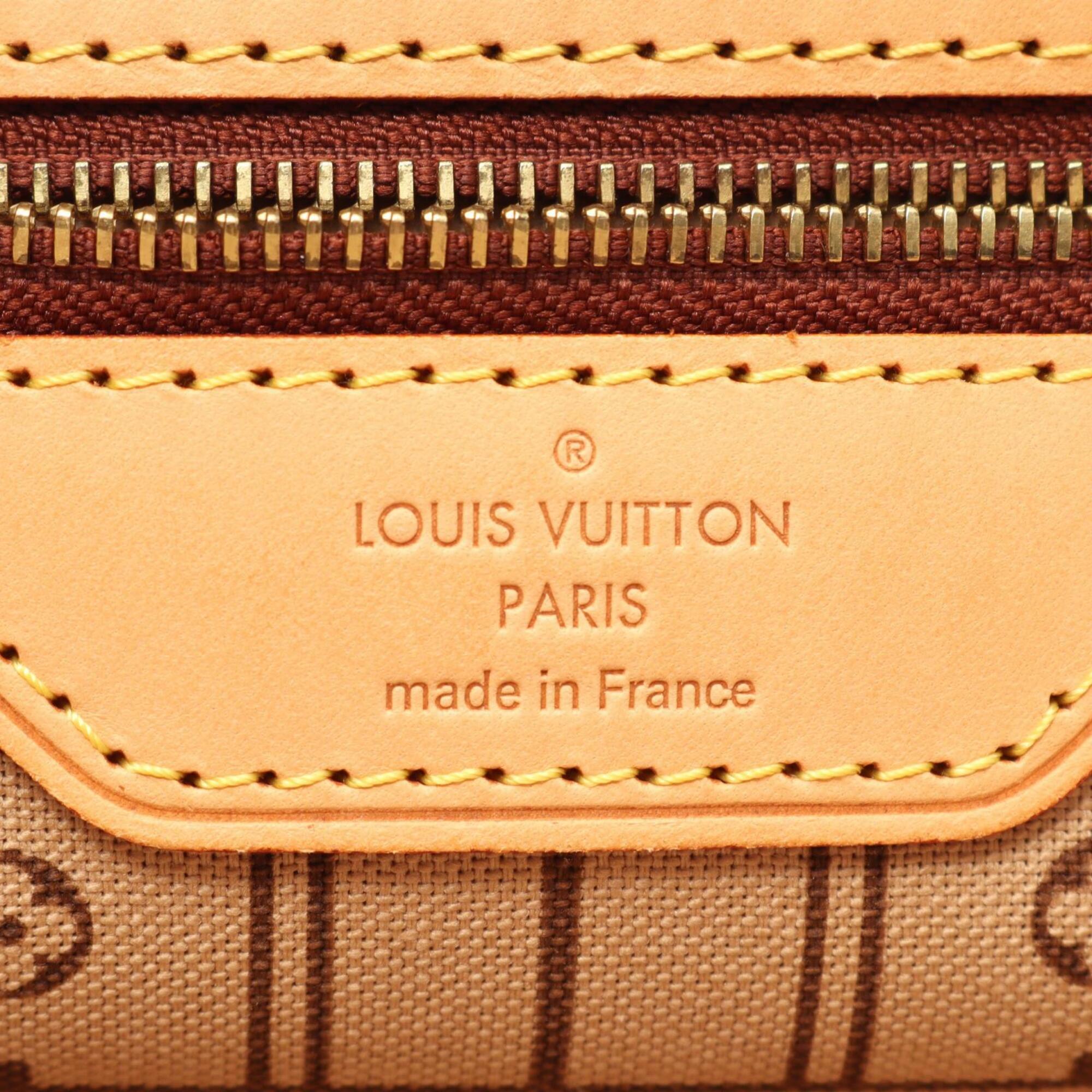 Louis Vuitton Brown Monogram Monogram Leather Coated Canvas Handbag Tote Bag (Pre-Owned)