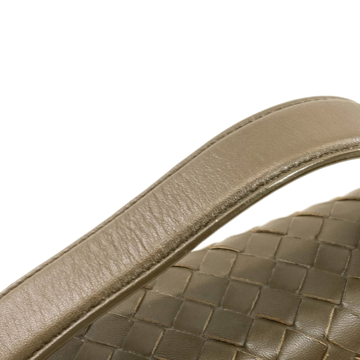 Bottega Veneta Green Leather Handbag (Pre-Owned)