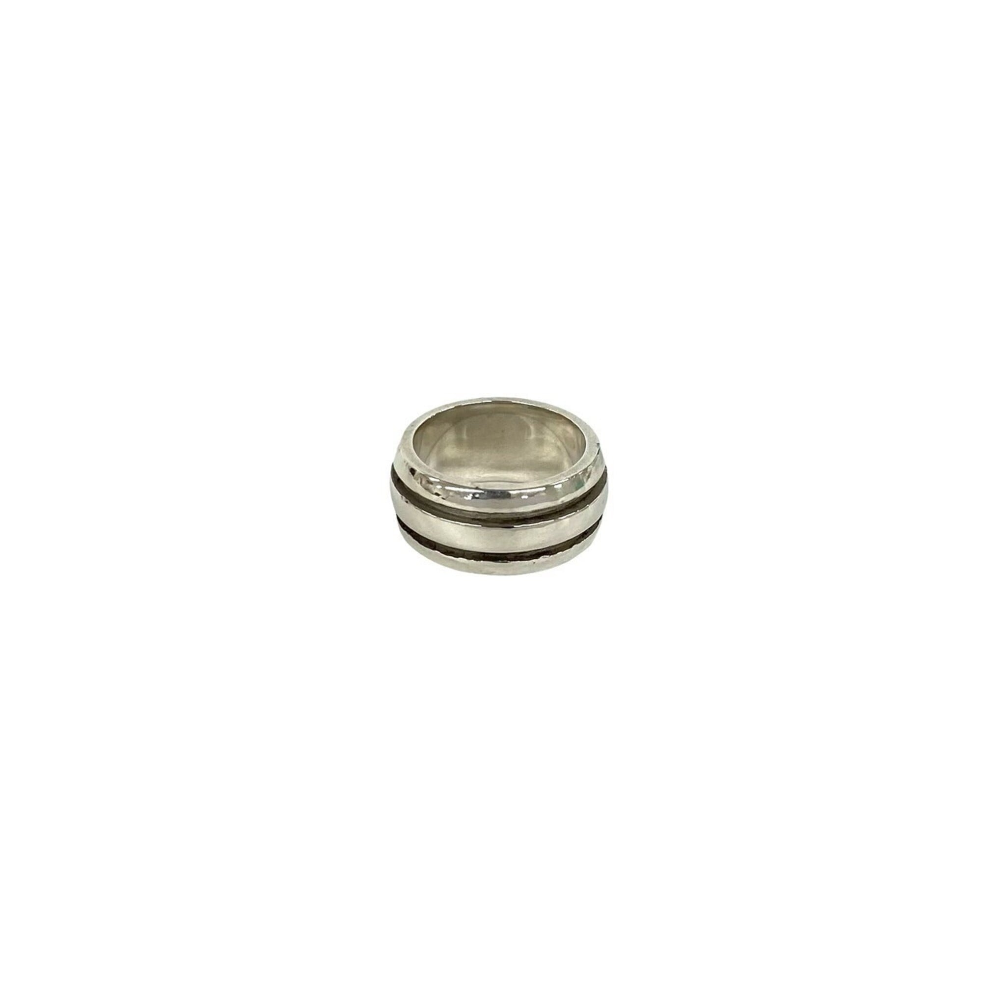 Tiffany Silver Silver 925 Band Ring (Pre-Owned)