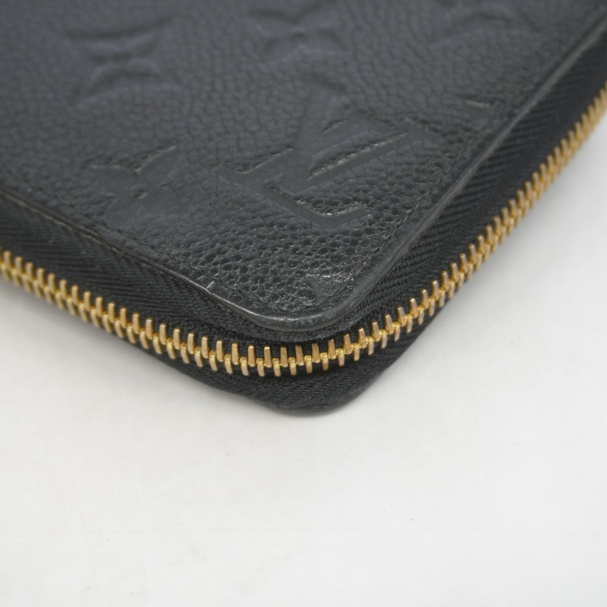Louis Vuitton Noir Long Wallet (Bi-Fold) (Pre-Owned)