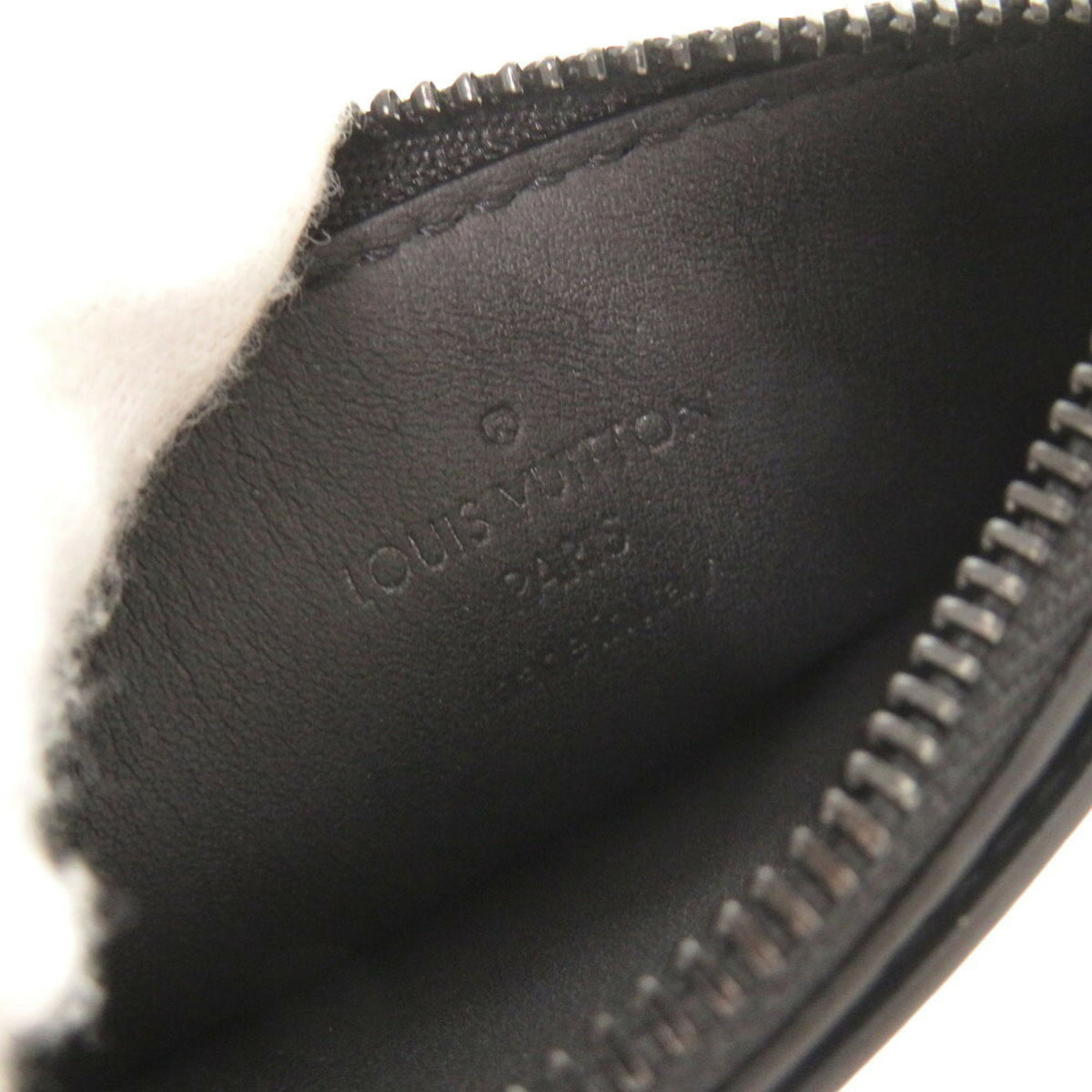 Louis Vuitton Black Monogram Shadow Coin Purse/Coin Case (Pre-Owned)