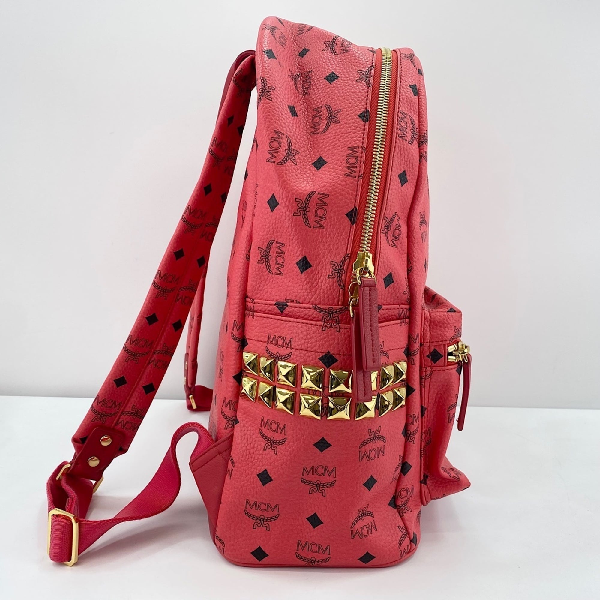 Mcm Pink Backpack (Pre-Owned)