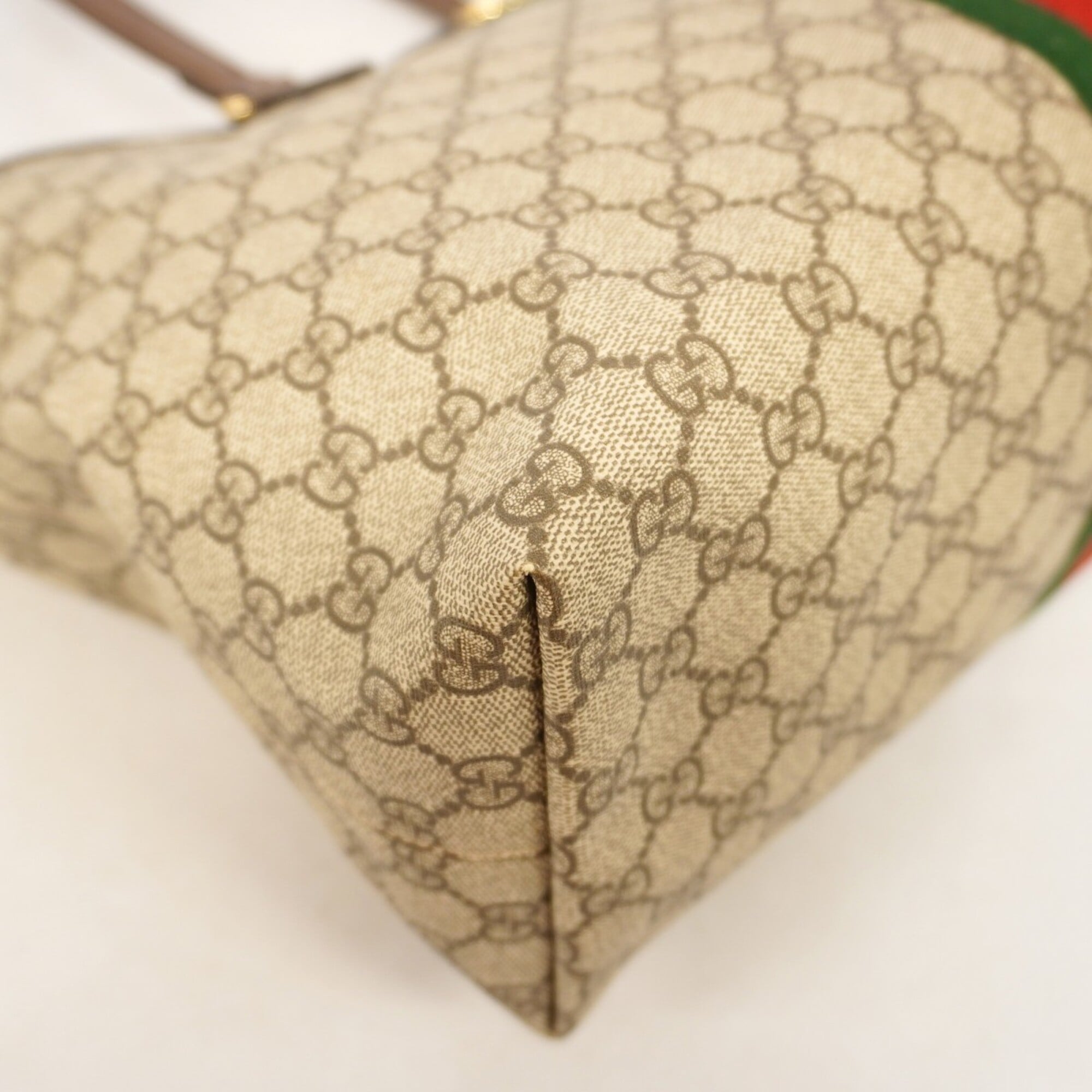 Gucci Brown Pvc Tote Bag (Pre-Owned)