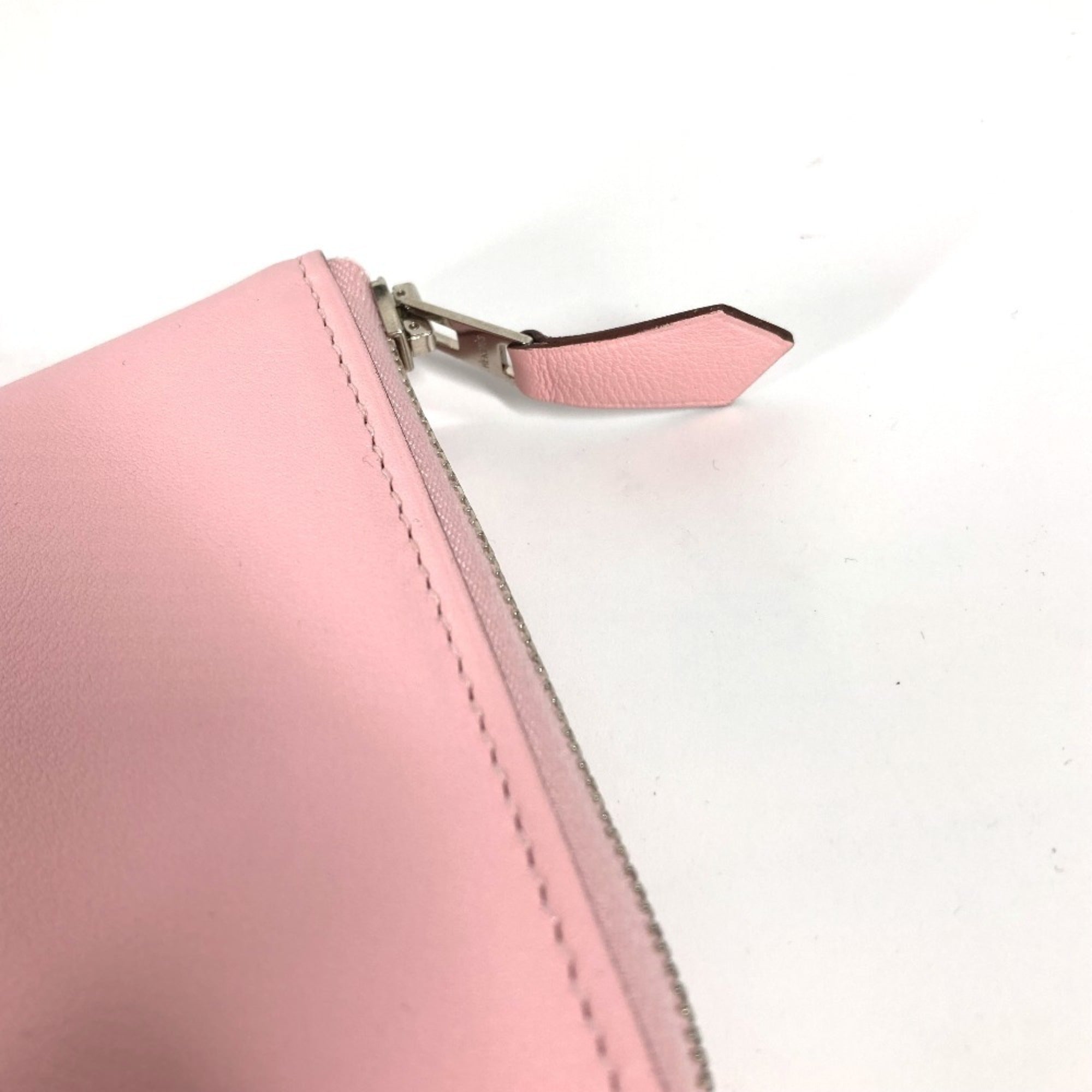 Hermes Pink Swift Leather Long Wallet (Bi-Fold) (Pre-Owned)