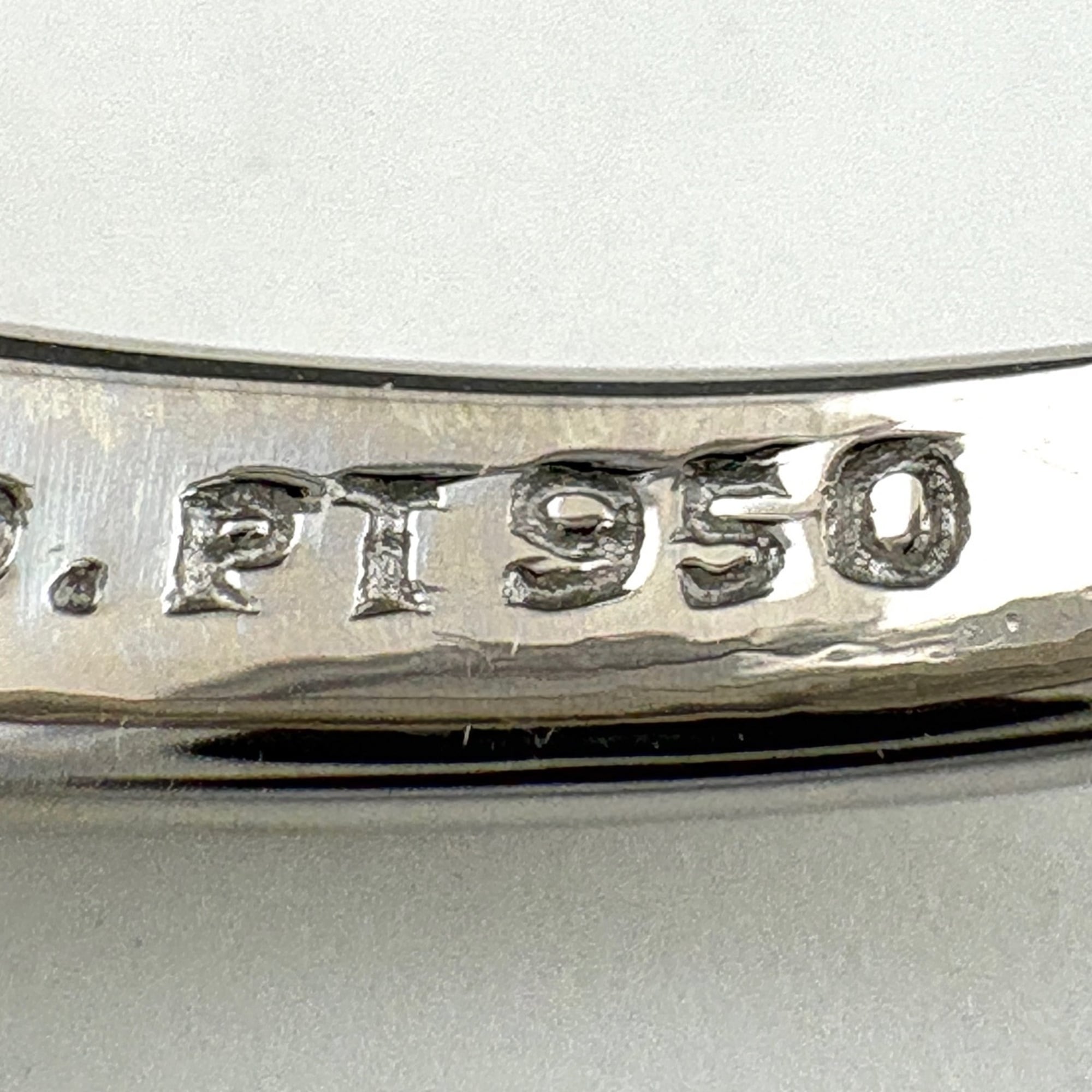 Tiffany Platinum 950 Band Ring (Pre-Owned)