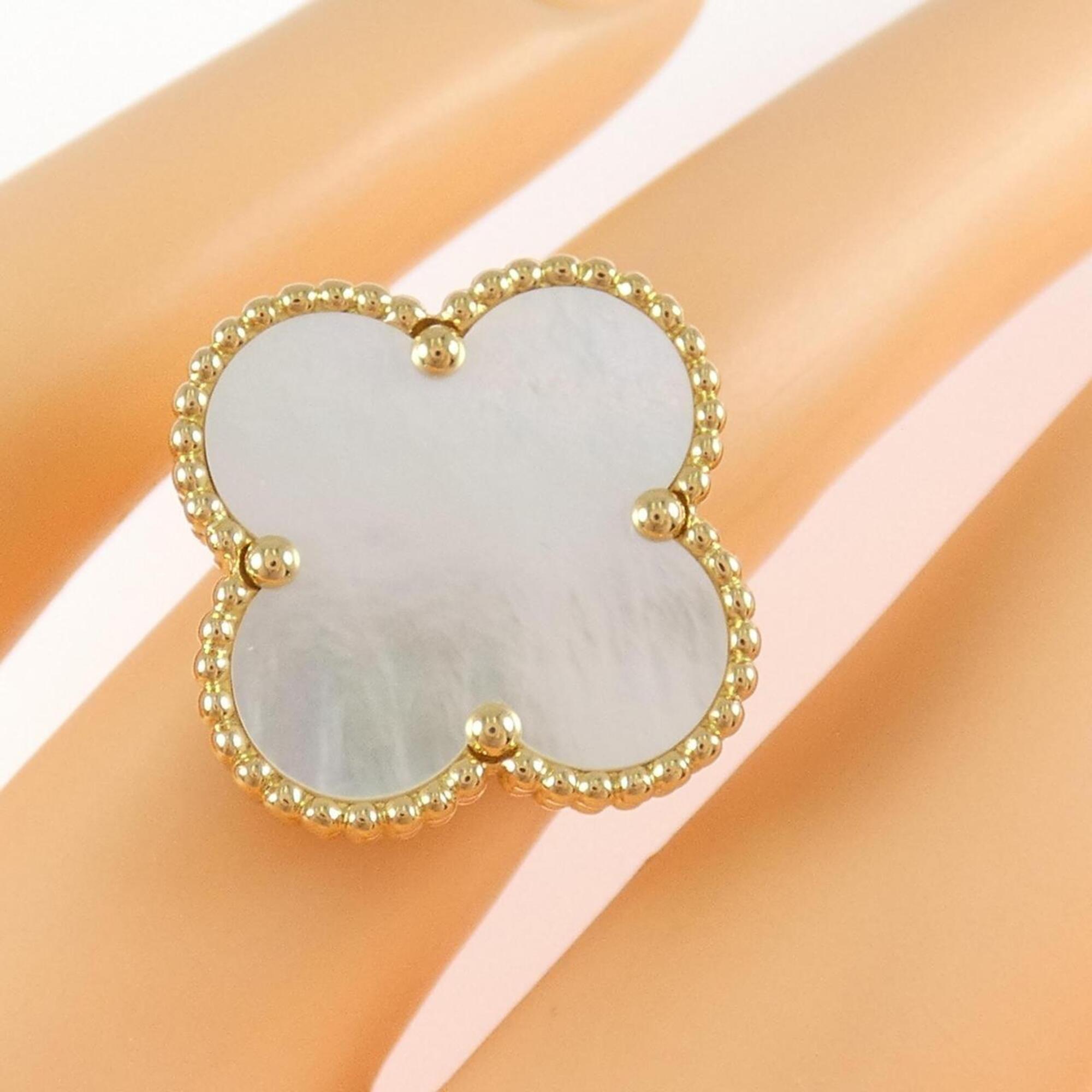 Van Cleef & Arpels Yellow Gold (18K) Band Ring (Pre-Owned)