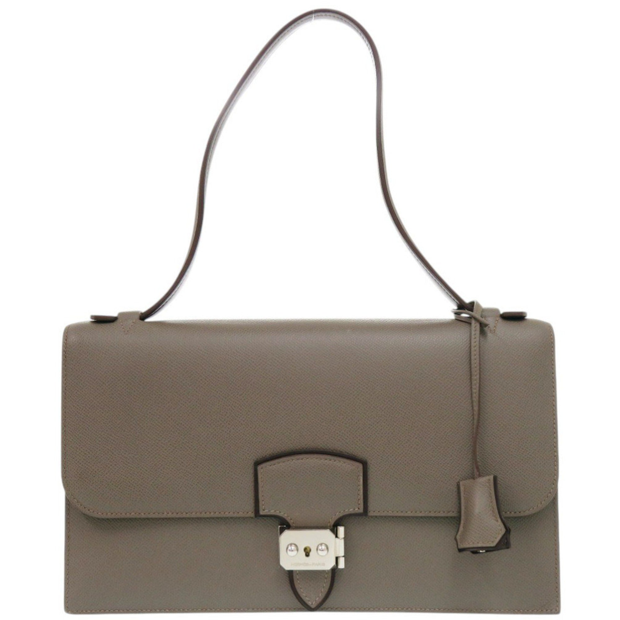 Hermes Etain Epsom Leather Shoulder Bag (Pre-Owned)