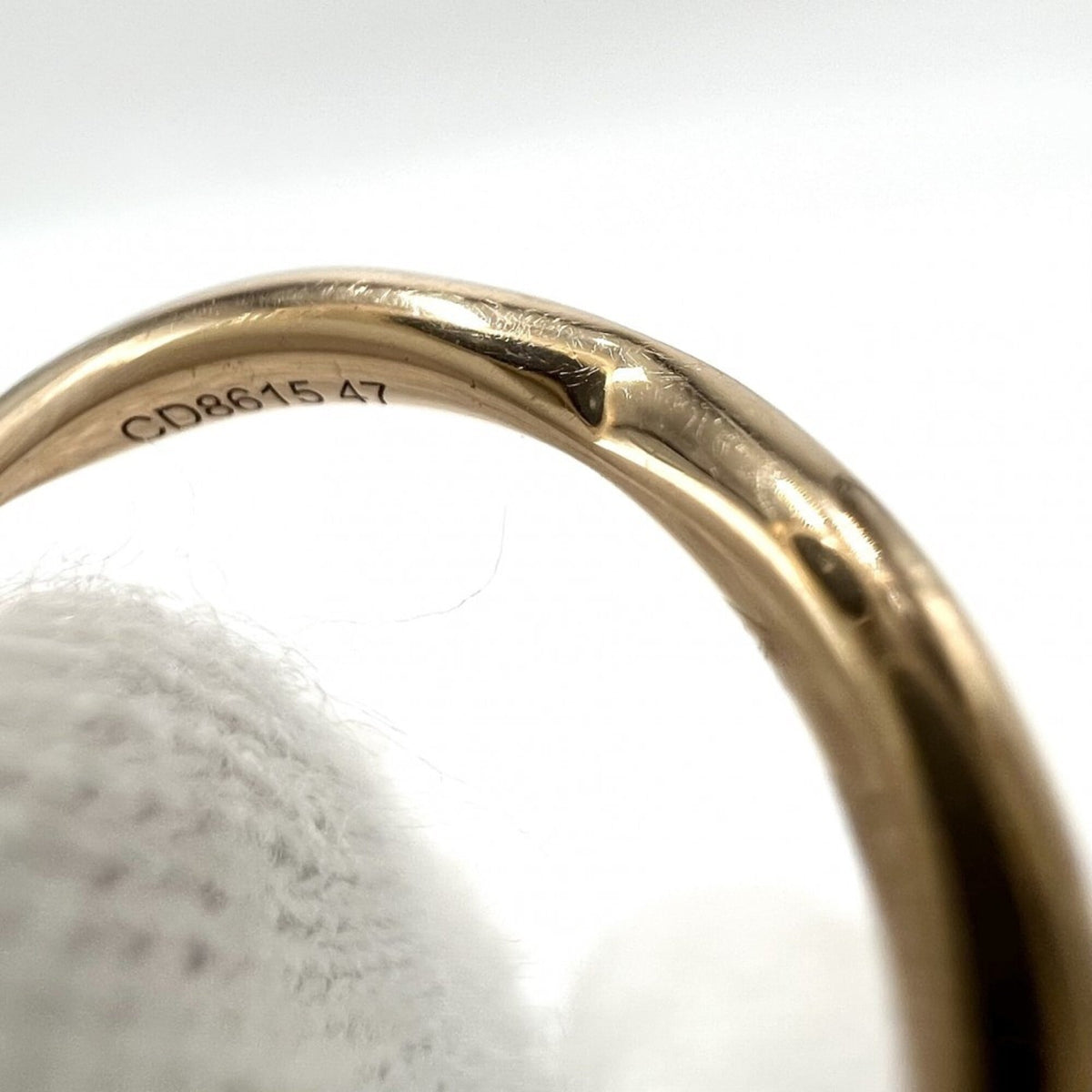 Chanel Camellia Pink Gold (18K) Band Ring (Pre-Owned)