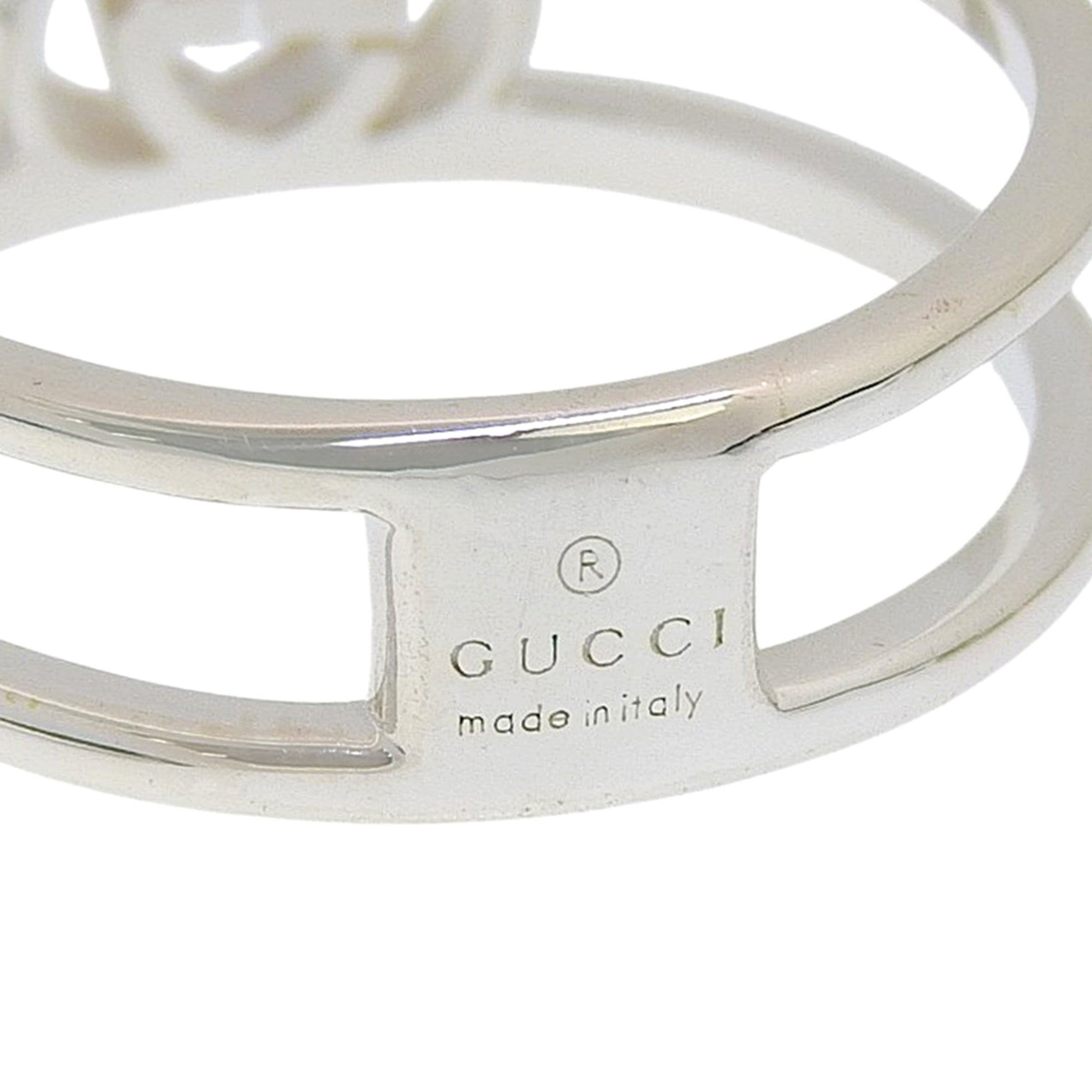 Gucci Silver 925 Band Ring (Pre-Owned)