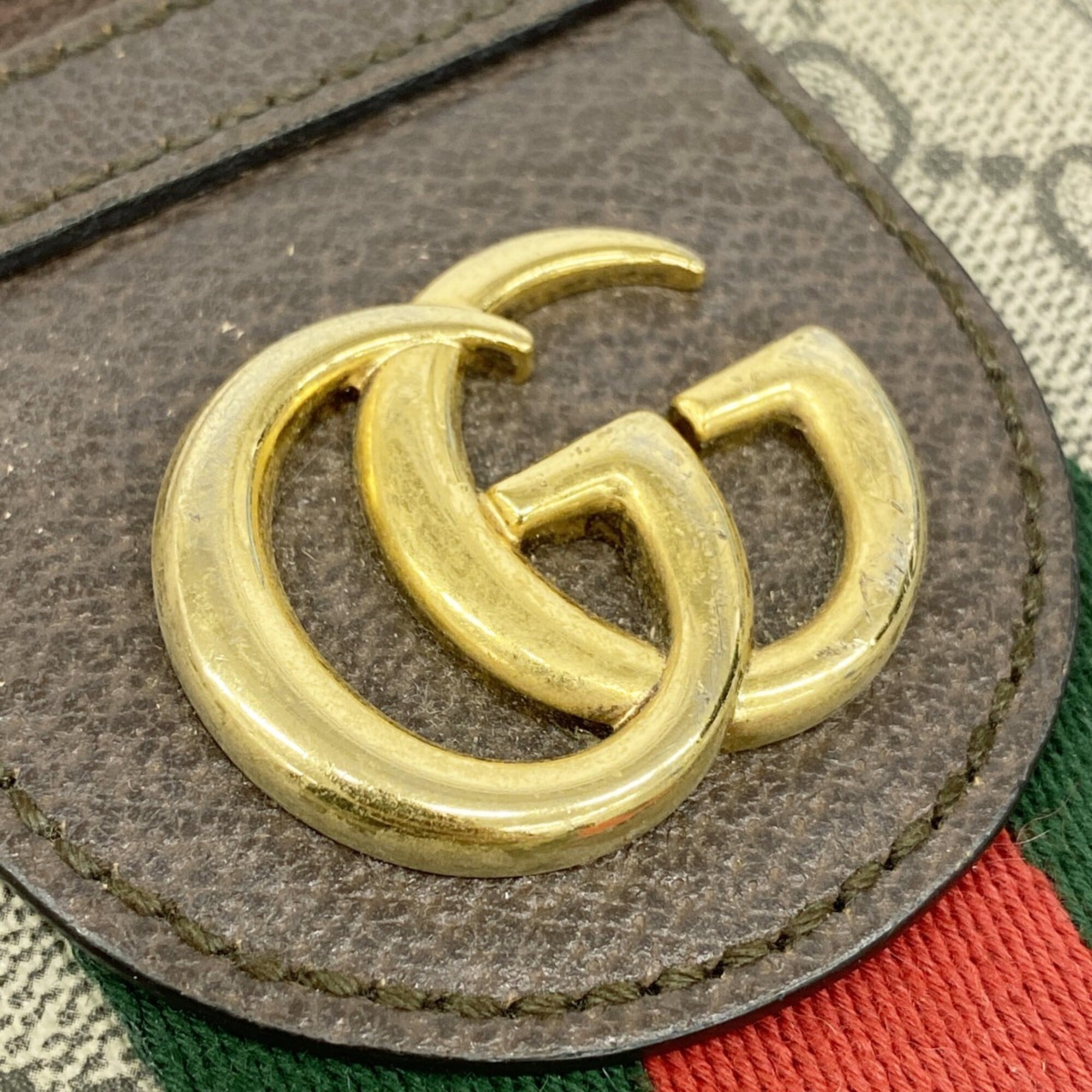Gucci Brown Pvc Shoulder Bag (Pre-Owned)