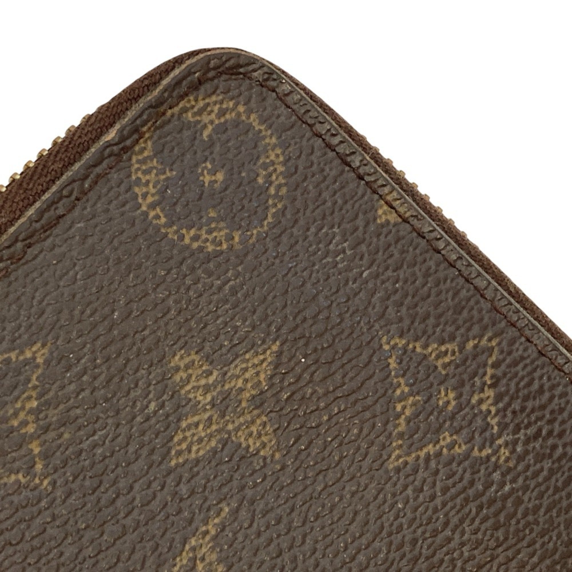 Louis Vuitton Monogram Brown Monogram Long Wallet (Bi-Fold) (Pre-Owned)