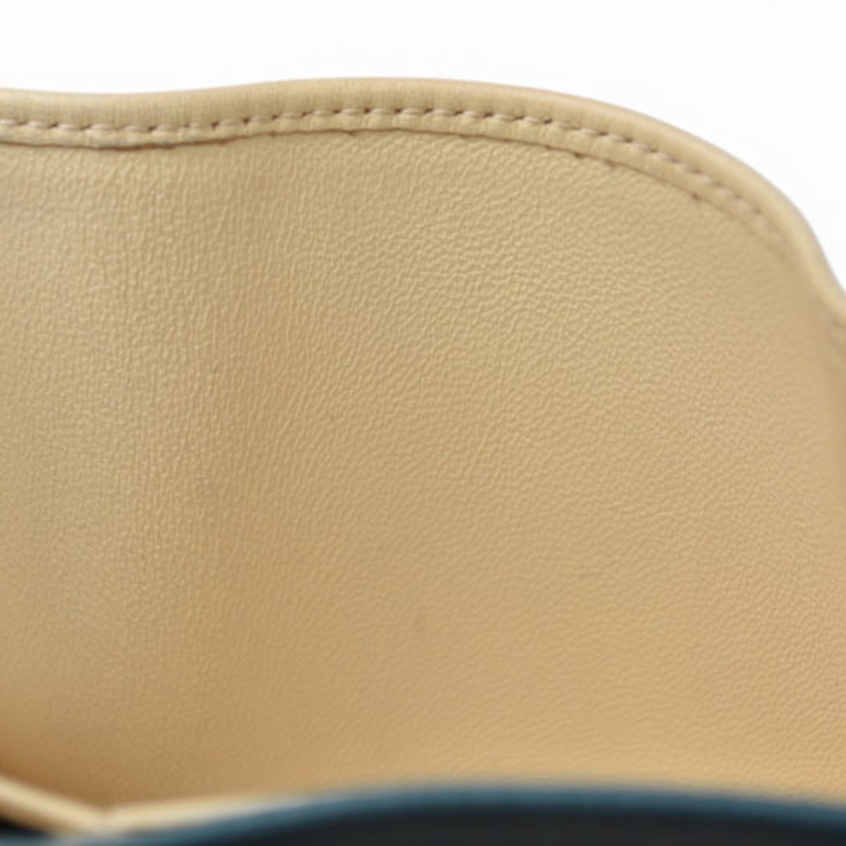 Bvlgari Bvlgari Bvlgari Blue Turquoise Leather Wallet (Tri-Fold) (Pre-Owned)